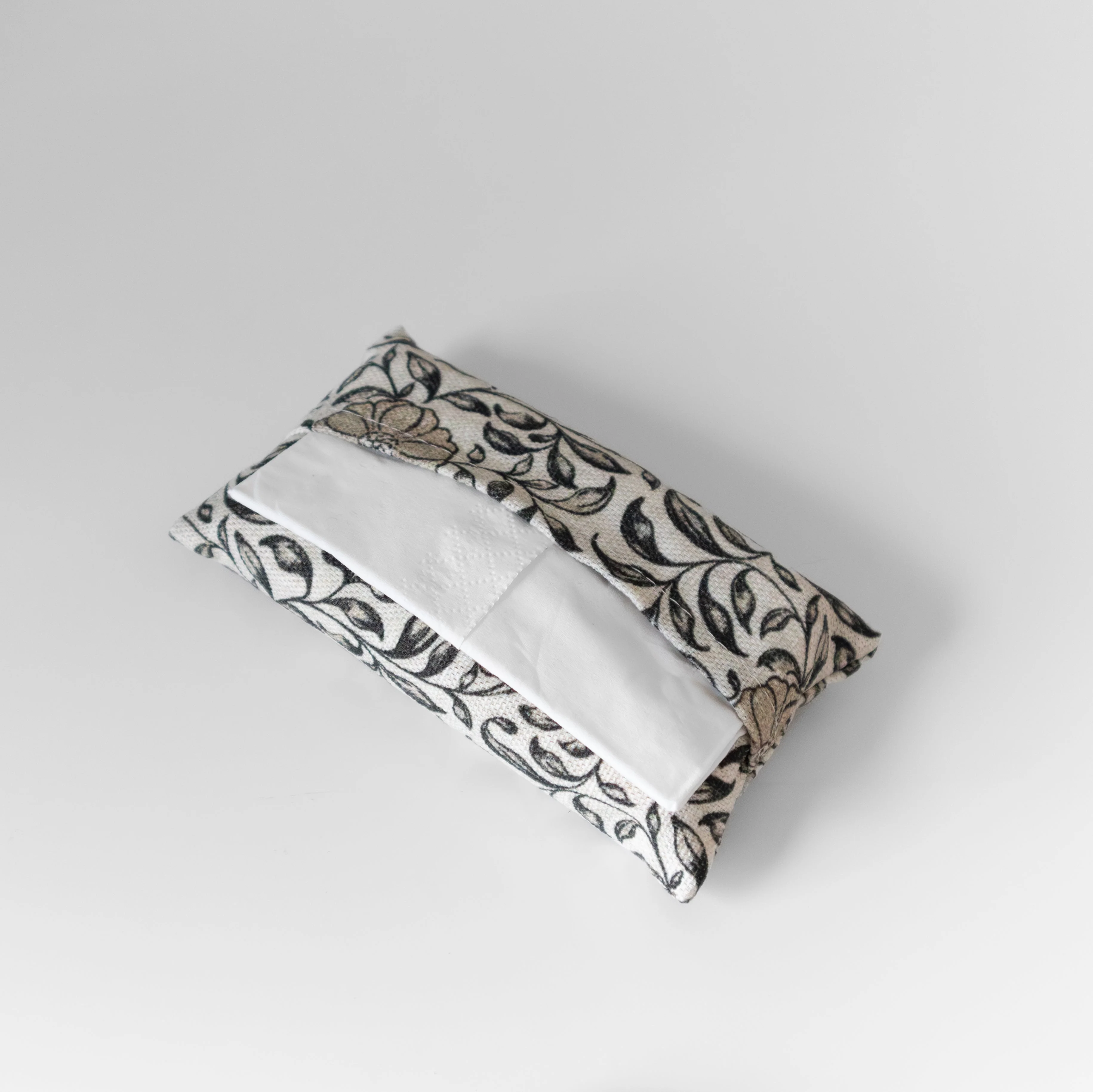 Fabric Tissue Holder | Pocket Size (Small) | Fleur de Vie - Image 3