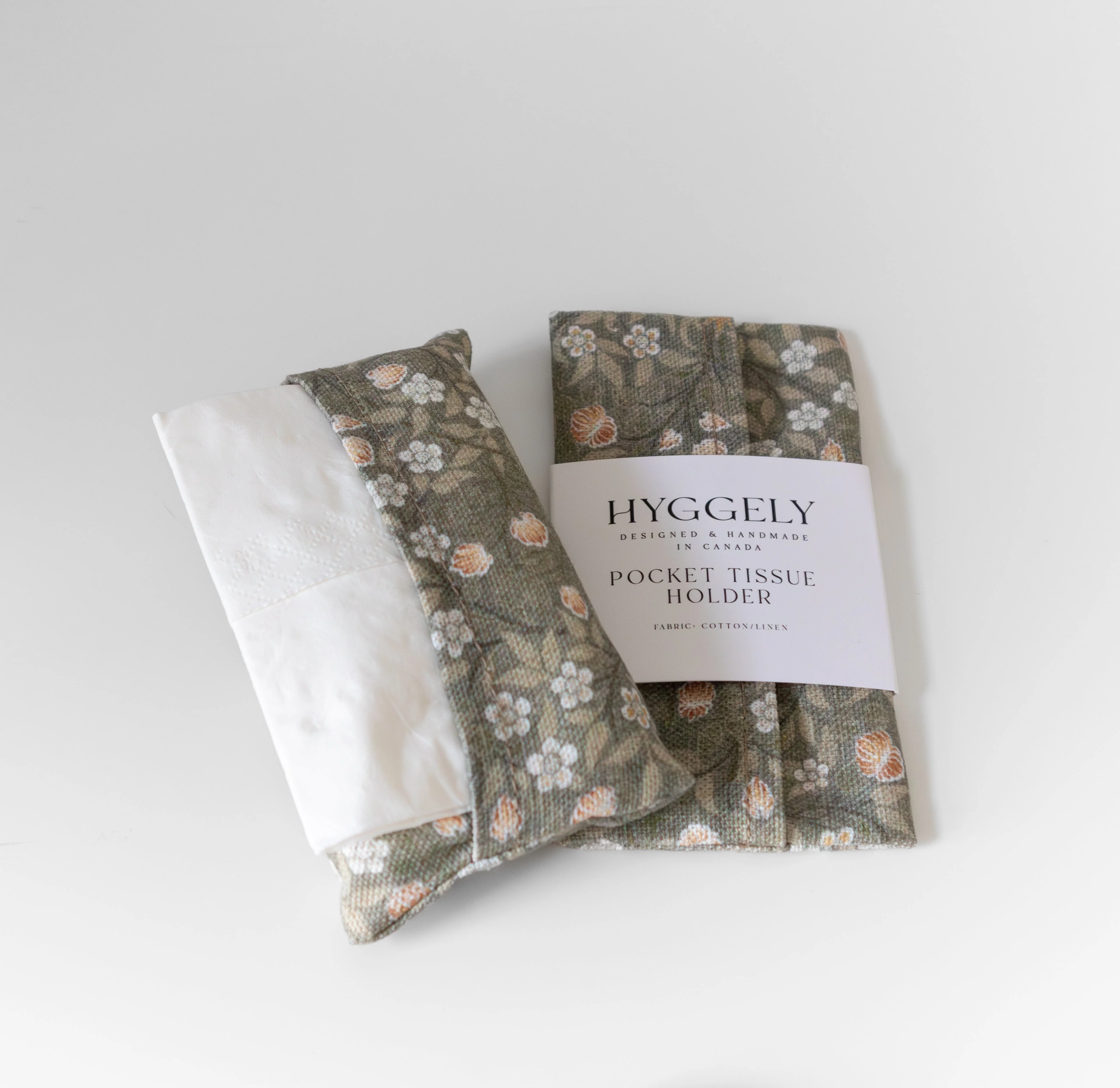 Fabric Tissue Holder | Pocket Size (Small) | Isla - Image 2