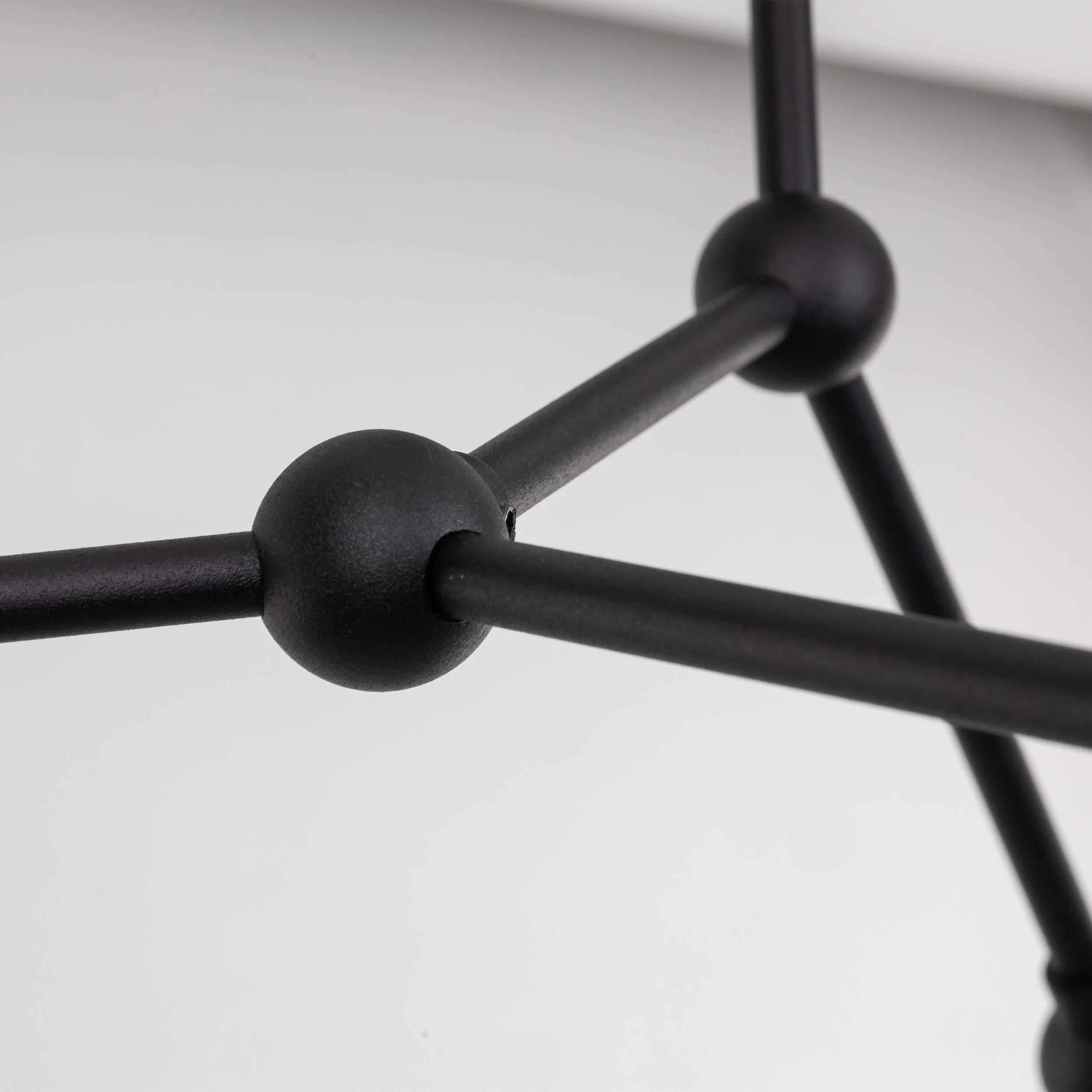 FAIRY Black 6-Light Scandinavian Ceiling Lamp for Living Room & Dining Room - Image 7