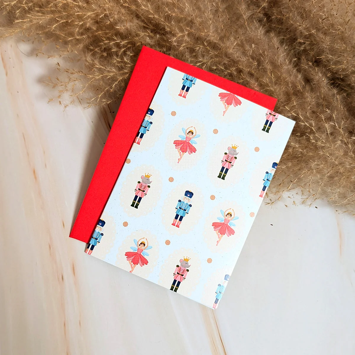 Festive Nutcracker Friends Mini Holiday Card - Image 6