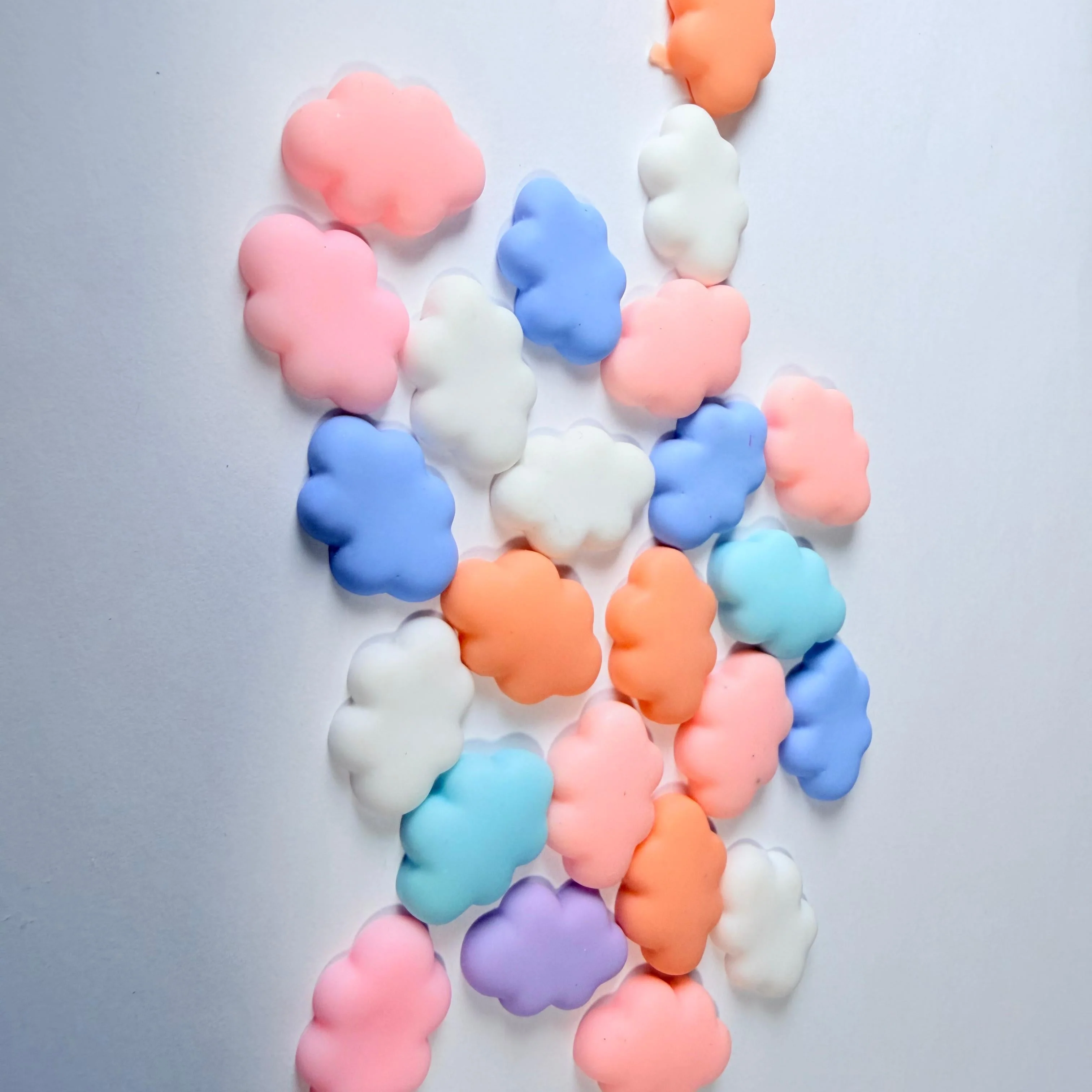 Flat Cloud Charms for DIY Crafts - Image 4