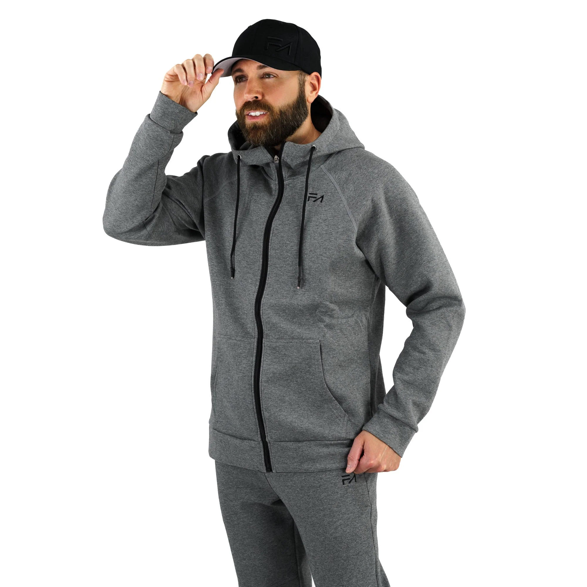Flexx Zipup Grey - Image 3