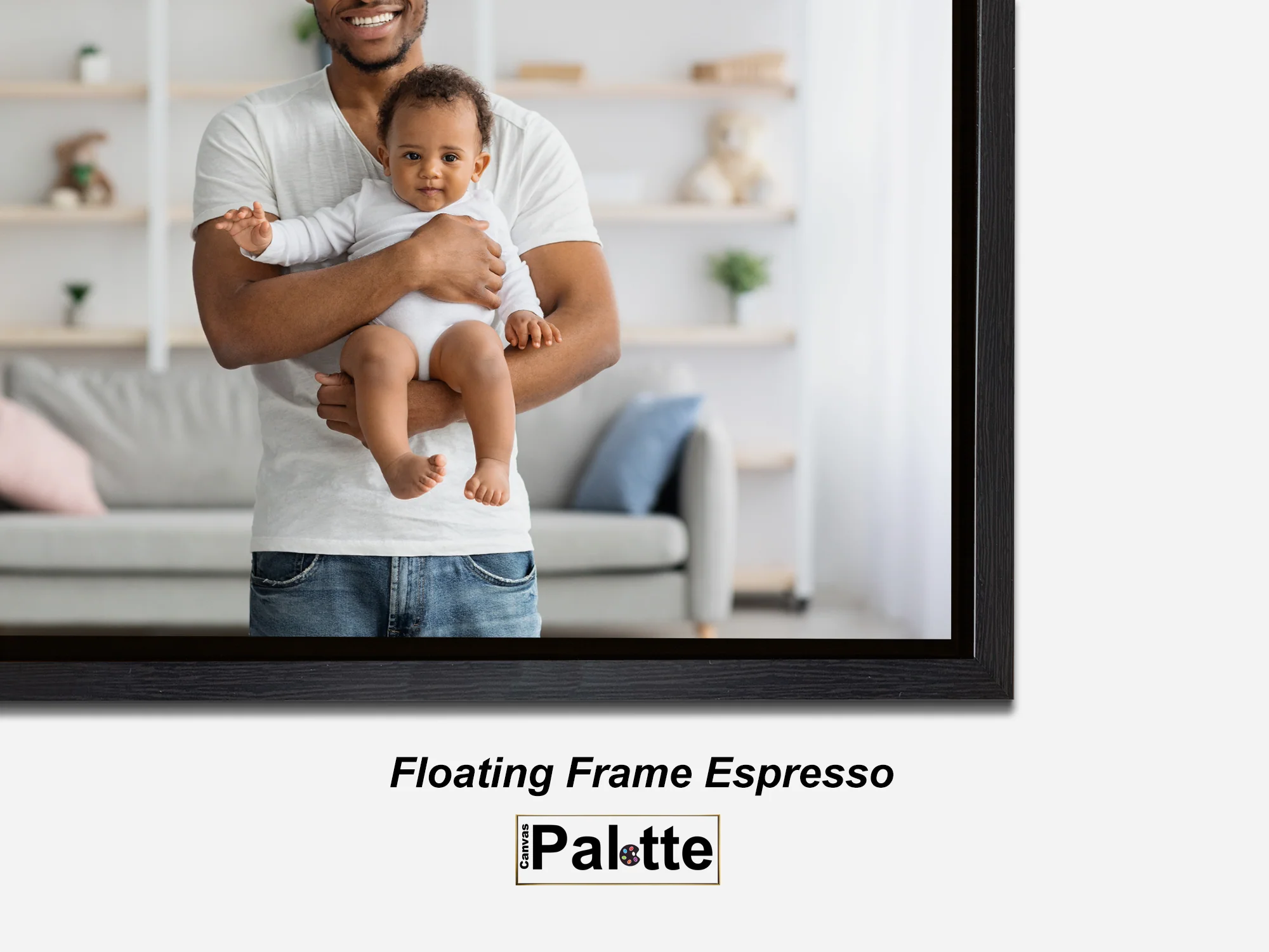 Floating Frame Espresso - Image 2