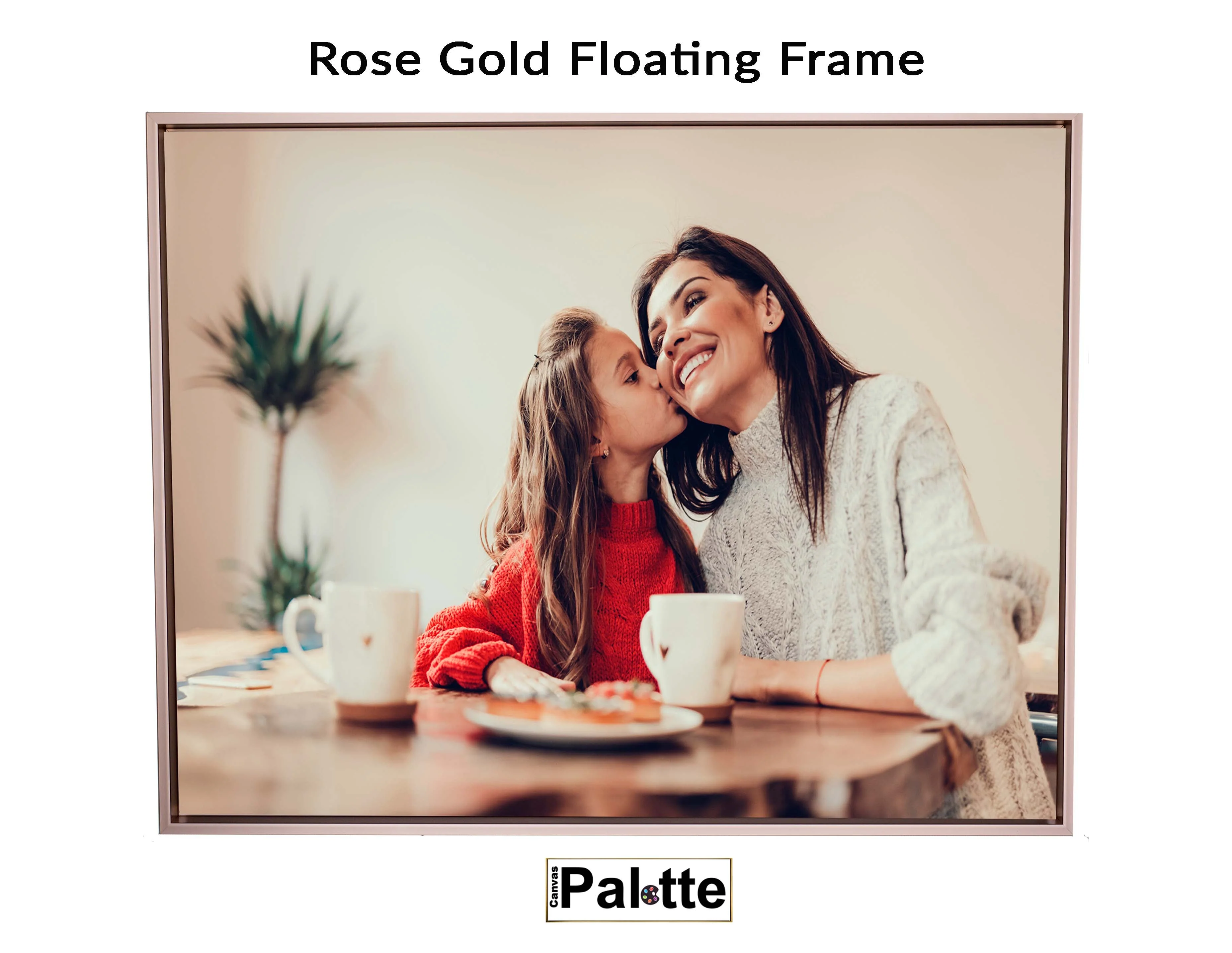 Floating Frame Rose Gold - Image 3