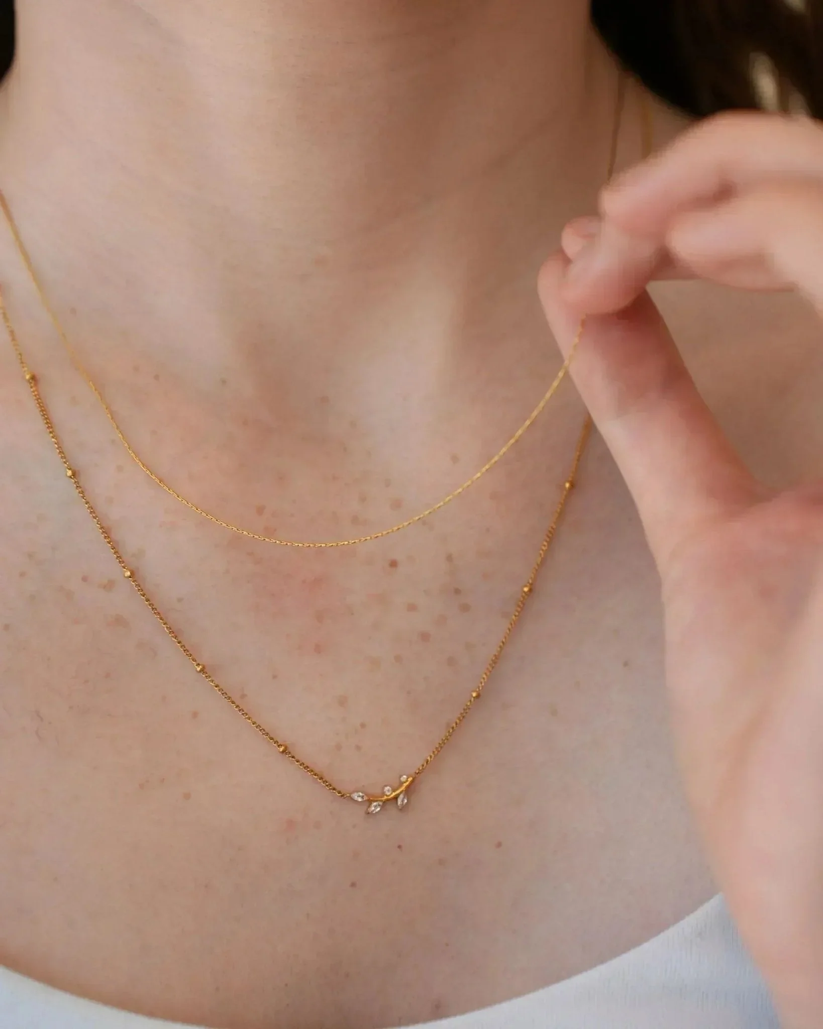 Flora Layered Necklace - Image 2