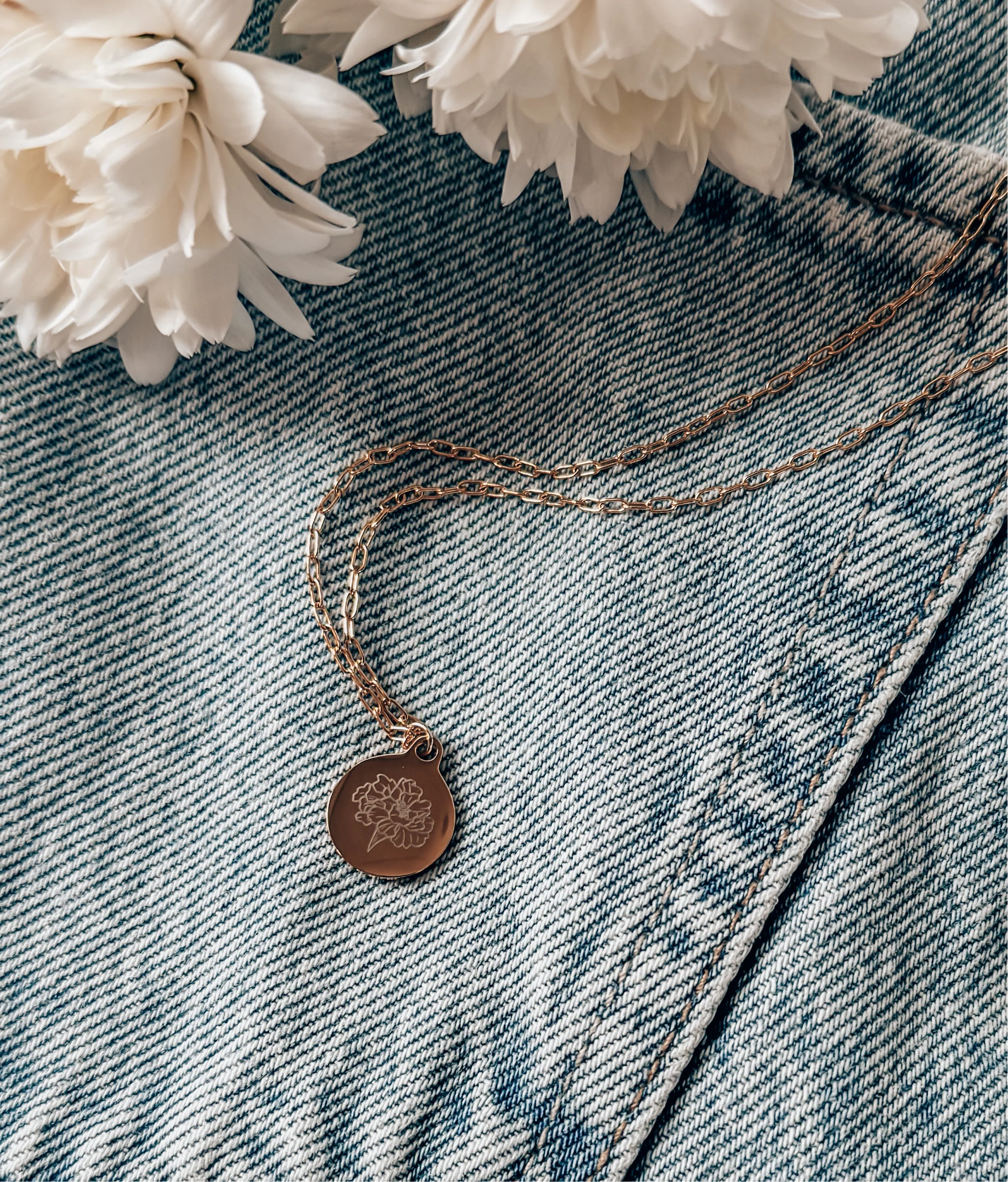 Floral Birth Month Necklaces - Image 12