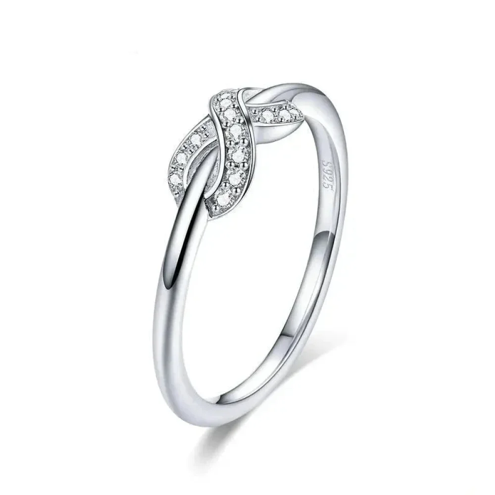Sterling Silver Infinity Ring (Forever Bound)