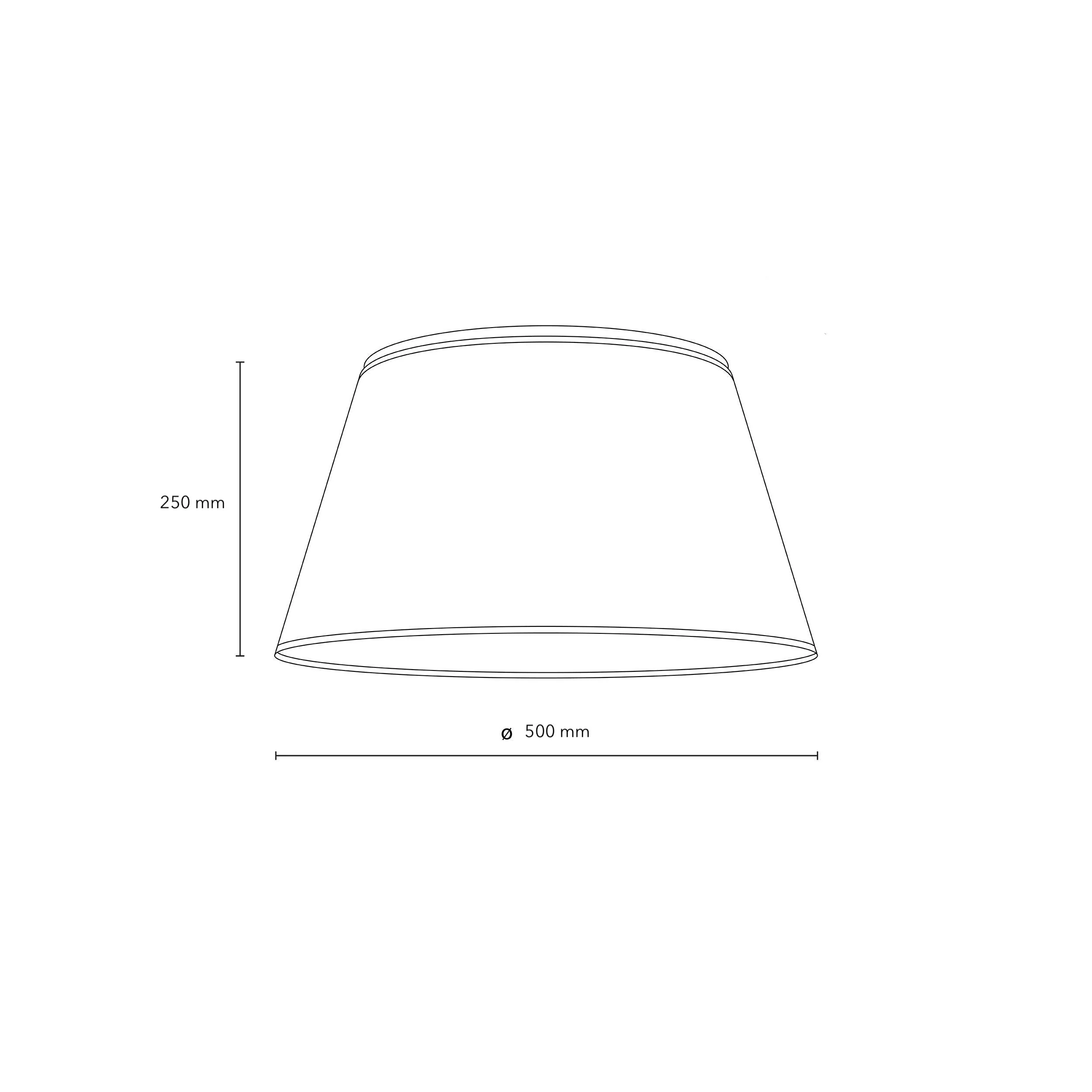 FORMO Linen Flush Mount Ceiling Light for Bedroom, Hallway & Living Room - Image 9