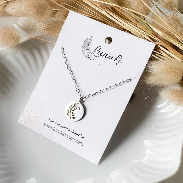 FOUGÈRE | Collier en acier inoxydable