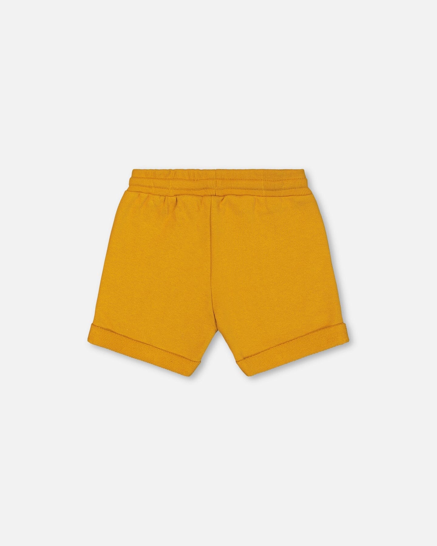 French Terry Short Vibrant Orange - Image 4