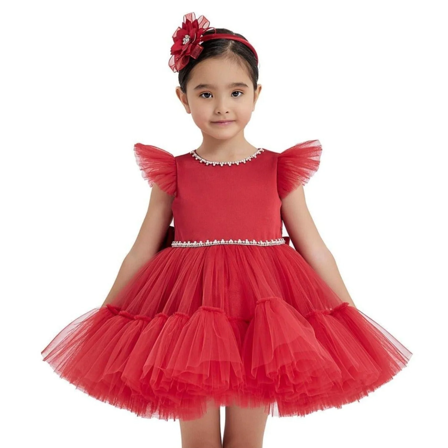 Frilly Fiona Girls Formal Dress - Image 2