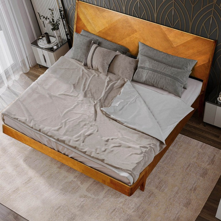 Gazelle Platform Bed Frame With Headboard - Image 8