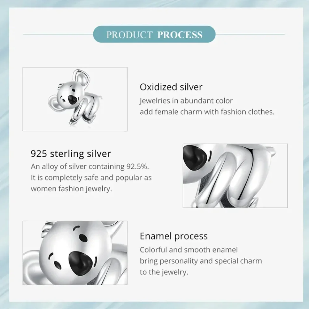 Genuine 925 Sterling Silver Pet Dog Charm For Bracelet - Poodle Dachshund Pendant - Image 33