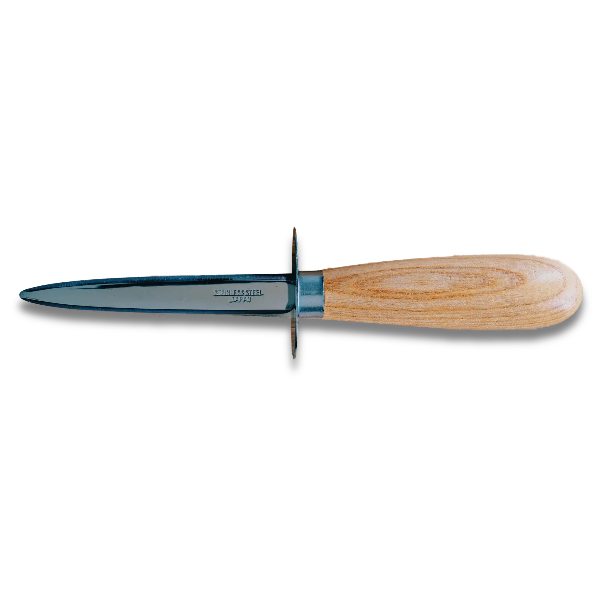 Ginza Steel | Oyster Knife Stainless Steel Wood handle 205mm - Image 4
