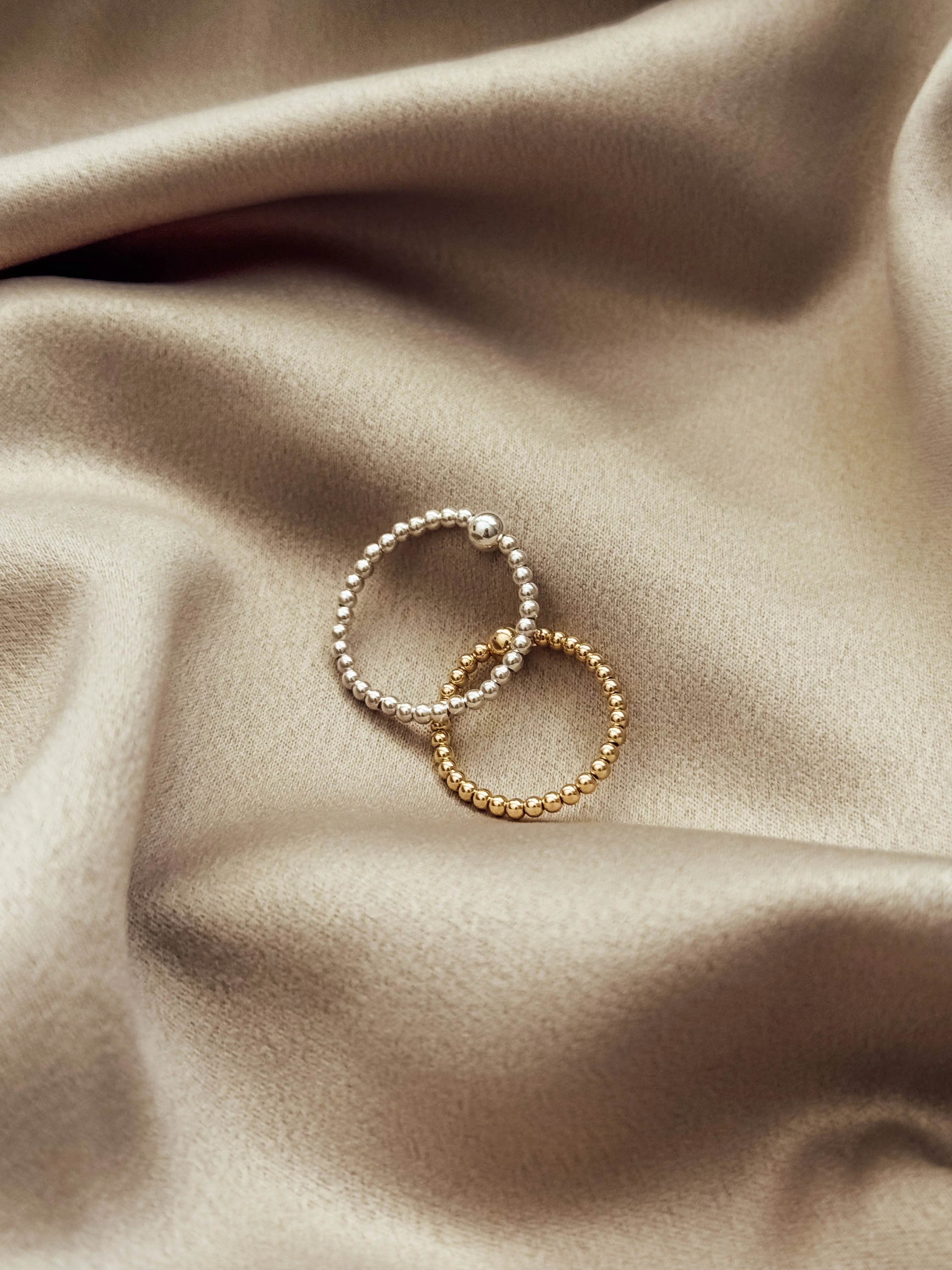Gold Filled / Sterling Silver Stretch Ring - Image 7