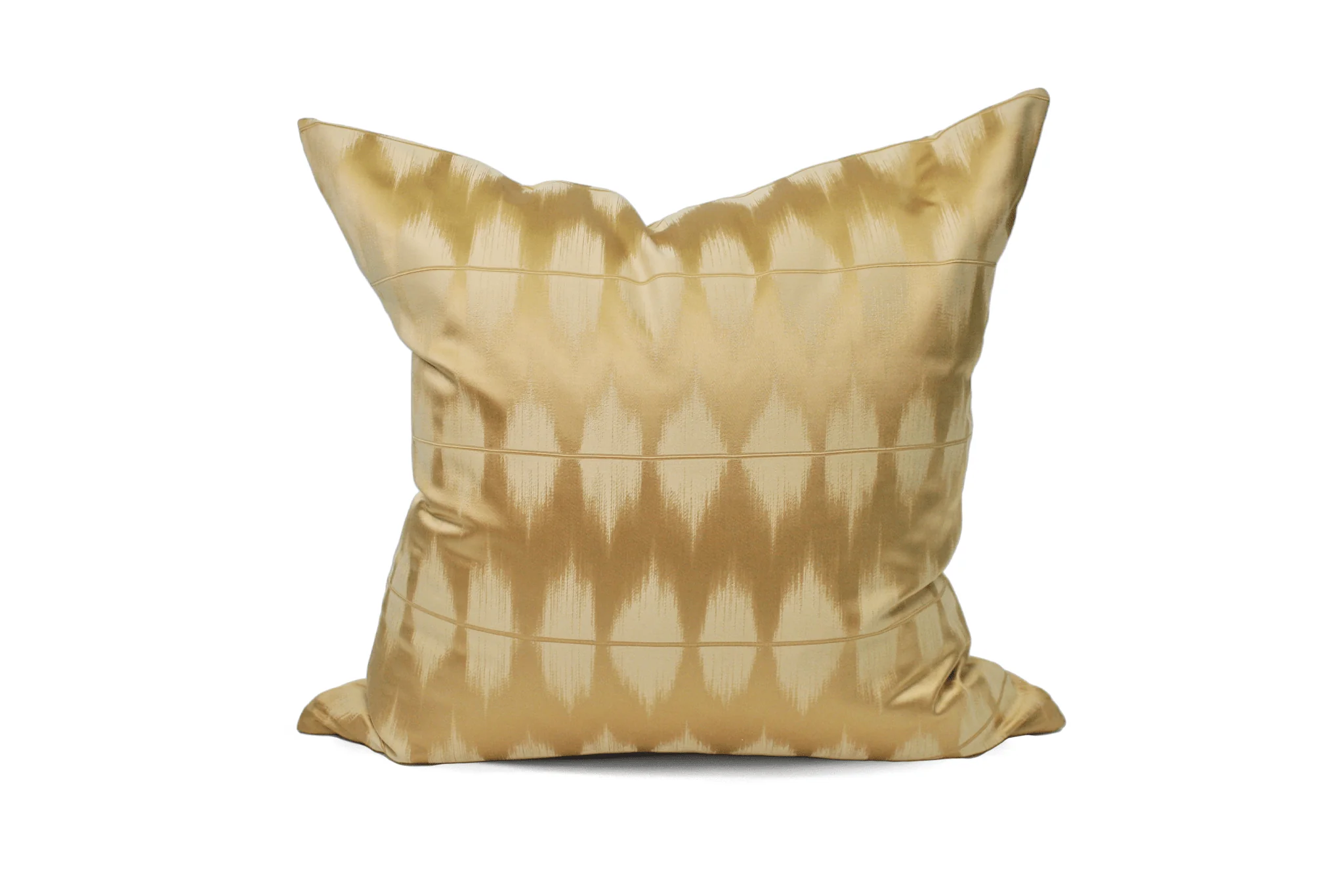Gold Ikat Cushion Cover - Image 2