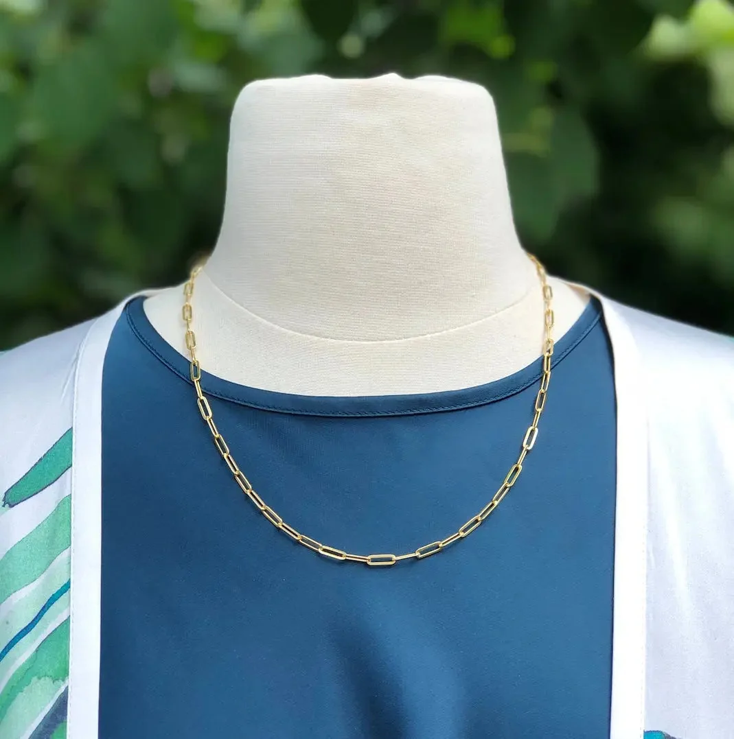 Gold Paperclip Chain - Image 2