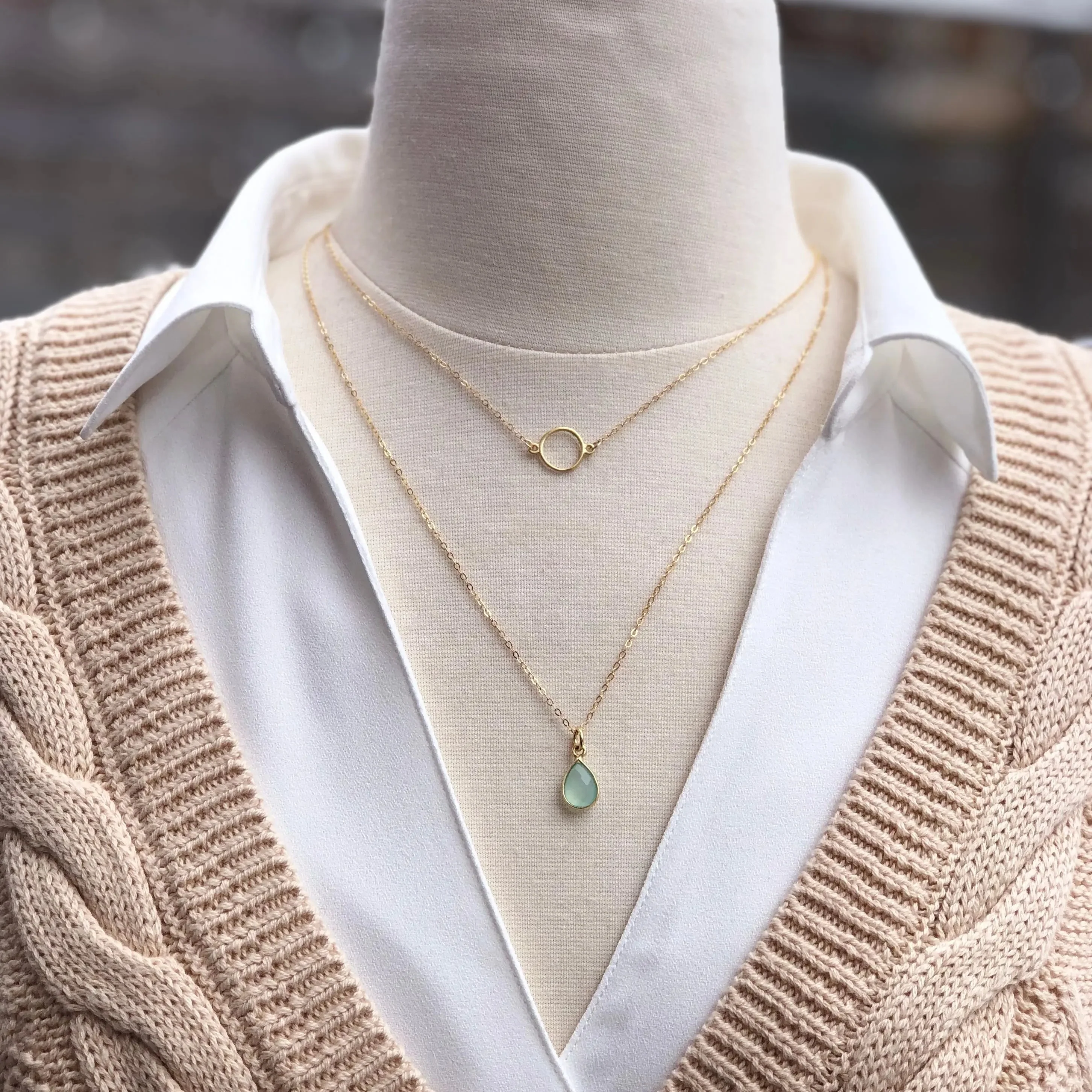 Golden Chalcedony Necklace - Image 2