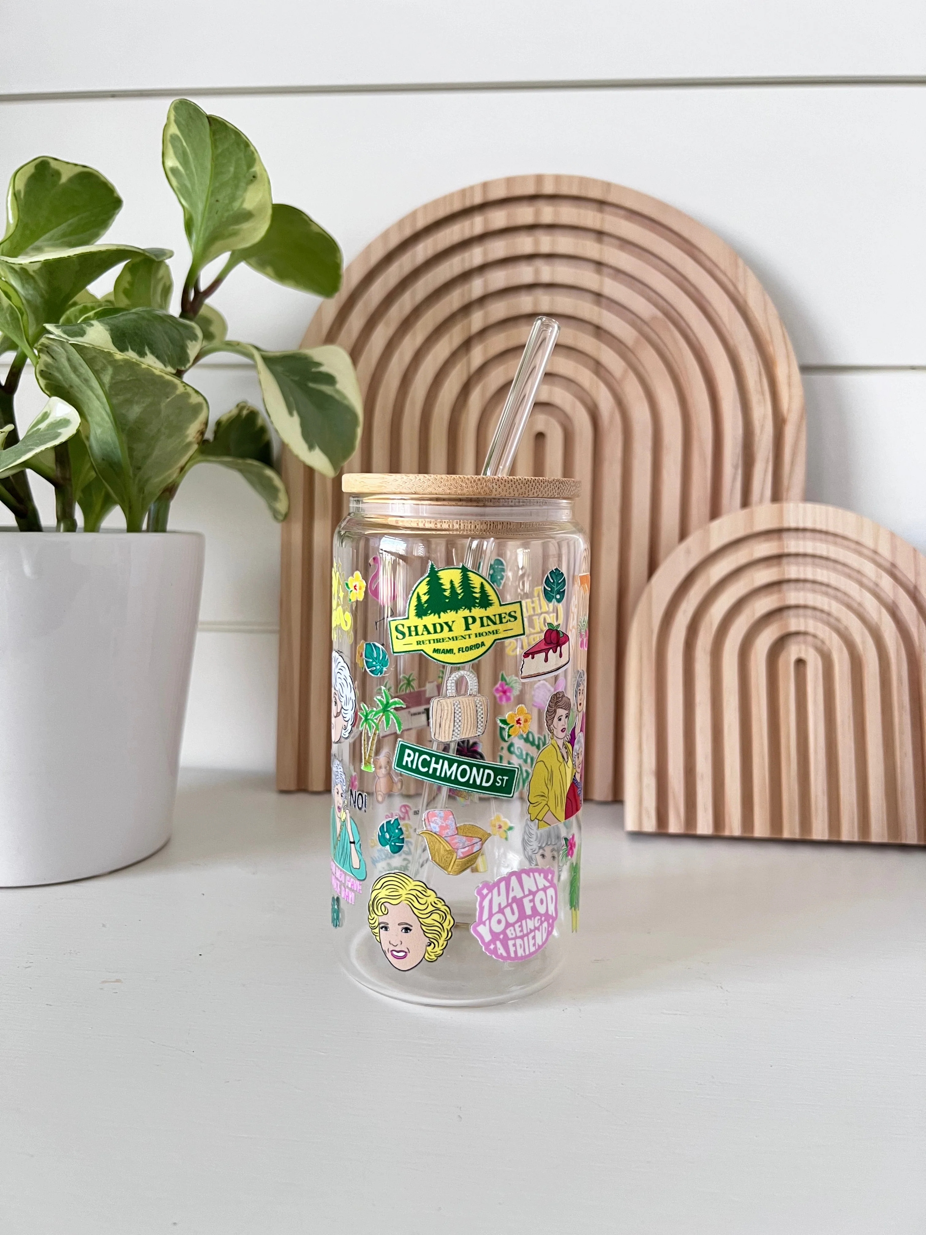 Golden Girls Glass Cup - Image 3