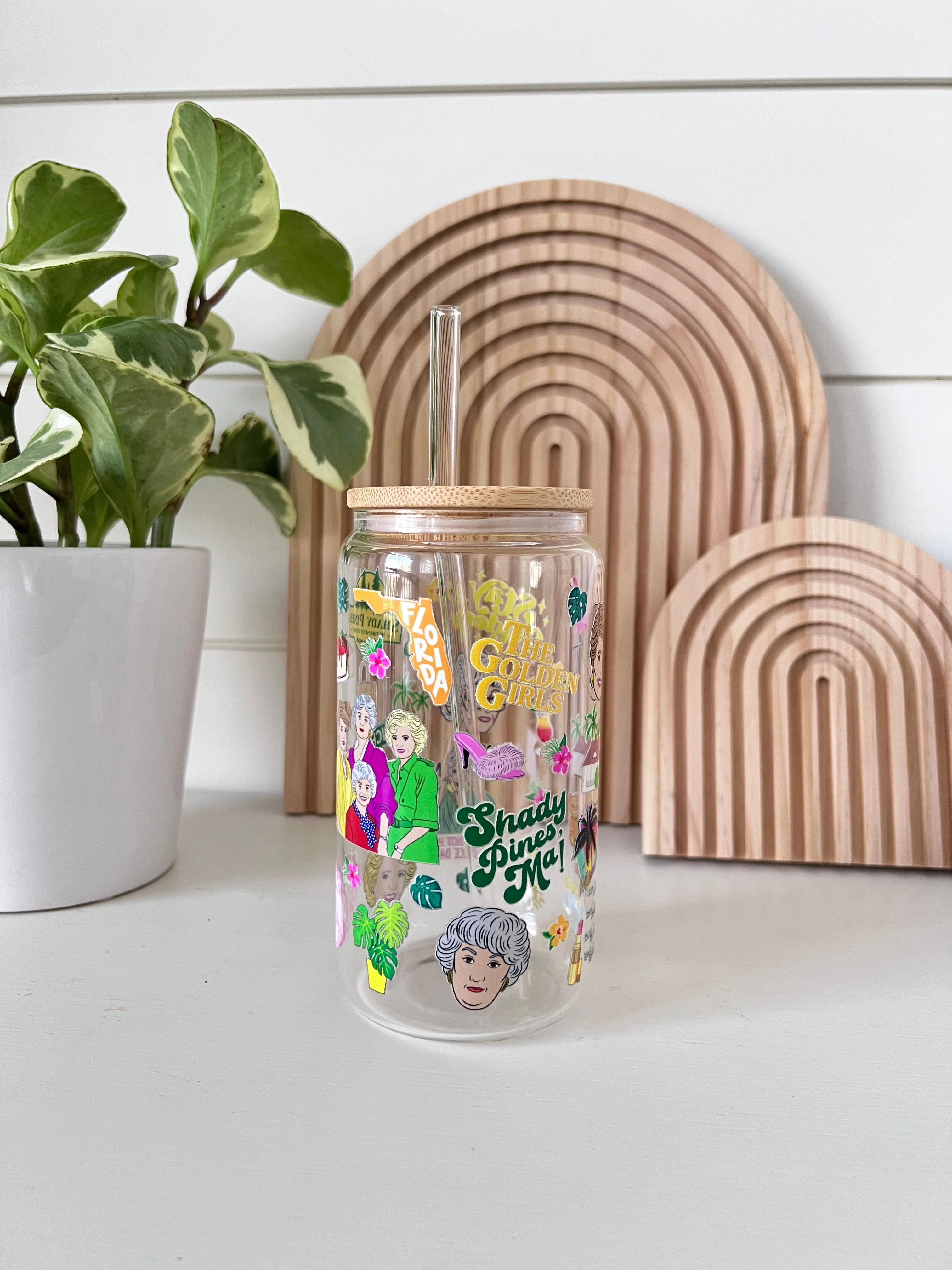Golden Girls Glass Cup - Image 4