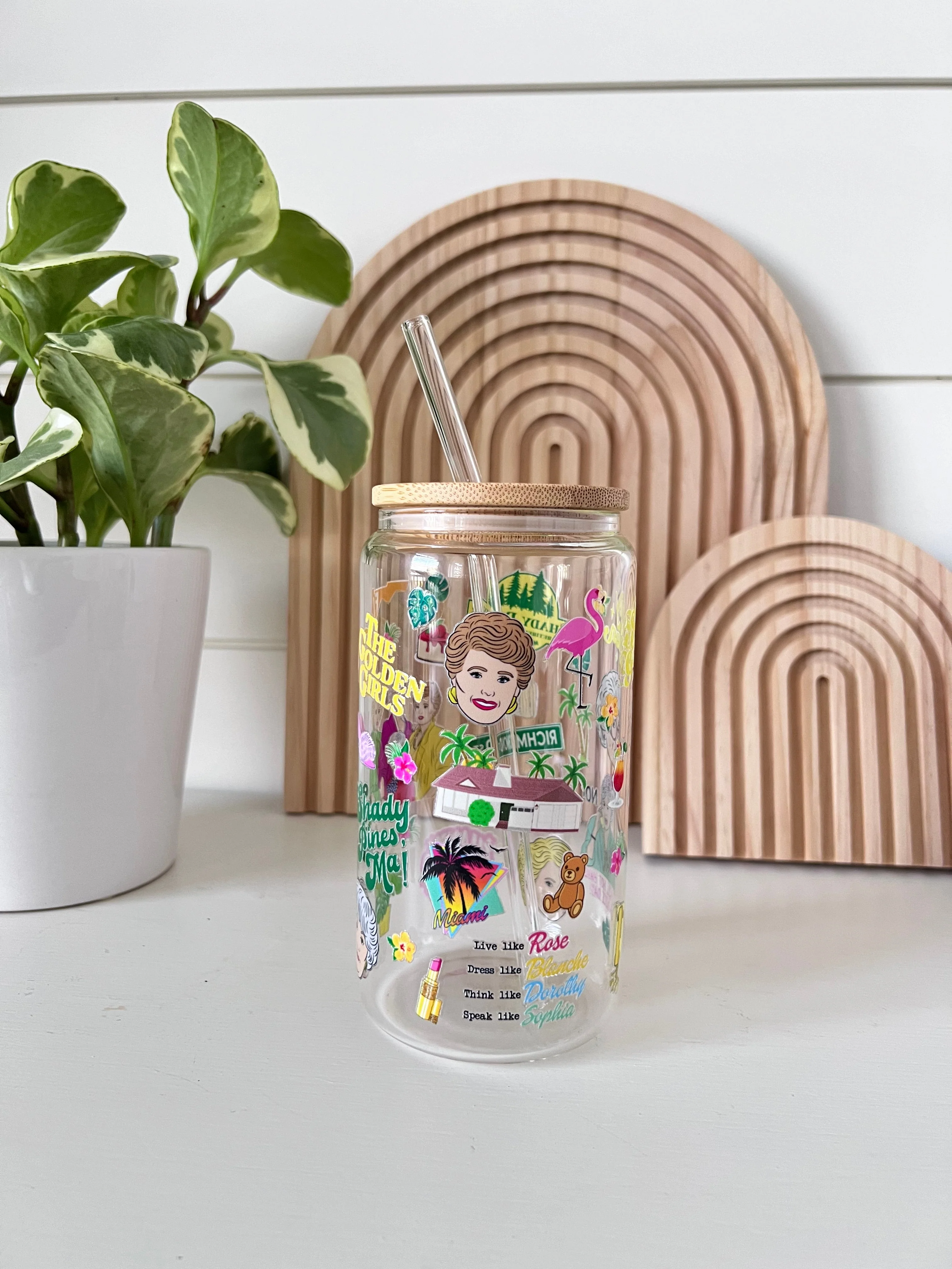Golden Girls Glass Cup - Image 5