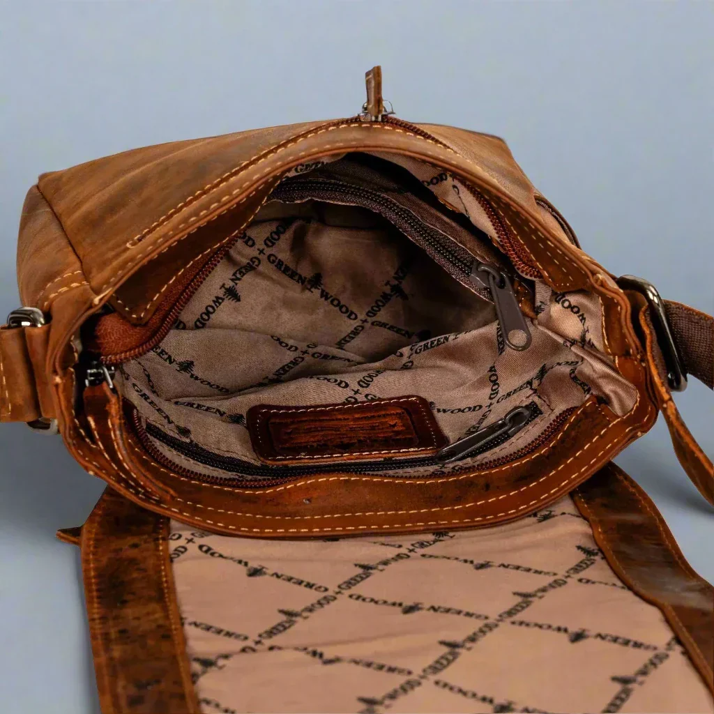 Greenwood Leather Henry Mini-Messenger Bag - Image 5