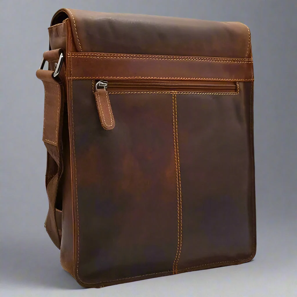 Greenwood Leather Messenger Bag - Image 2