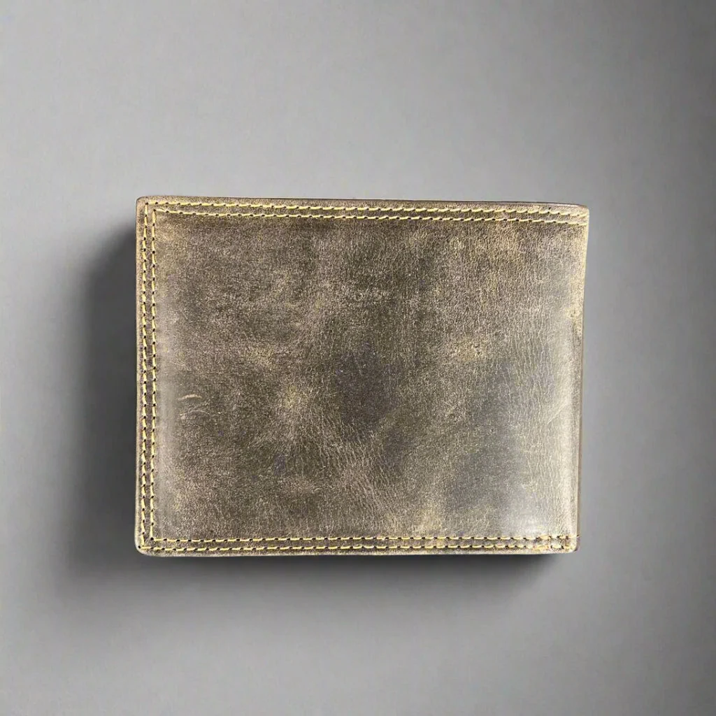 Greenwood Men's Leather Bifold Wallet. Premium RFID Protection Wallet with Flip Compartment - Image 12