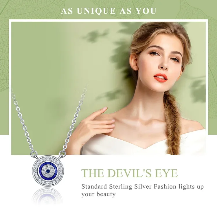 Guardian Evil Eye Sterling Silver Pendant Necklace - Image 6