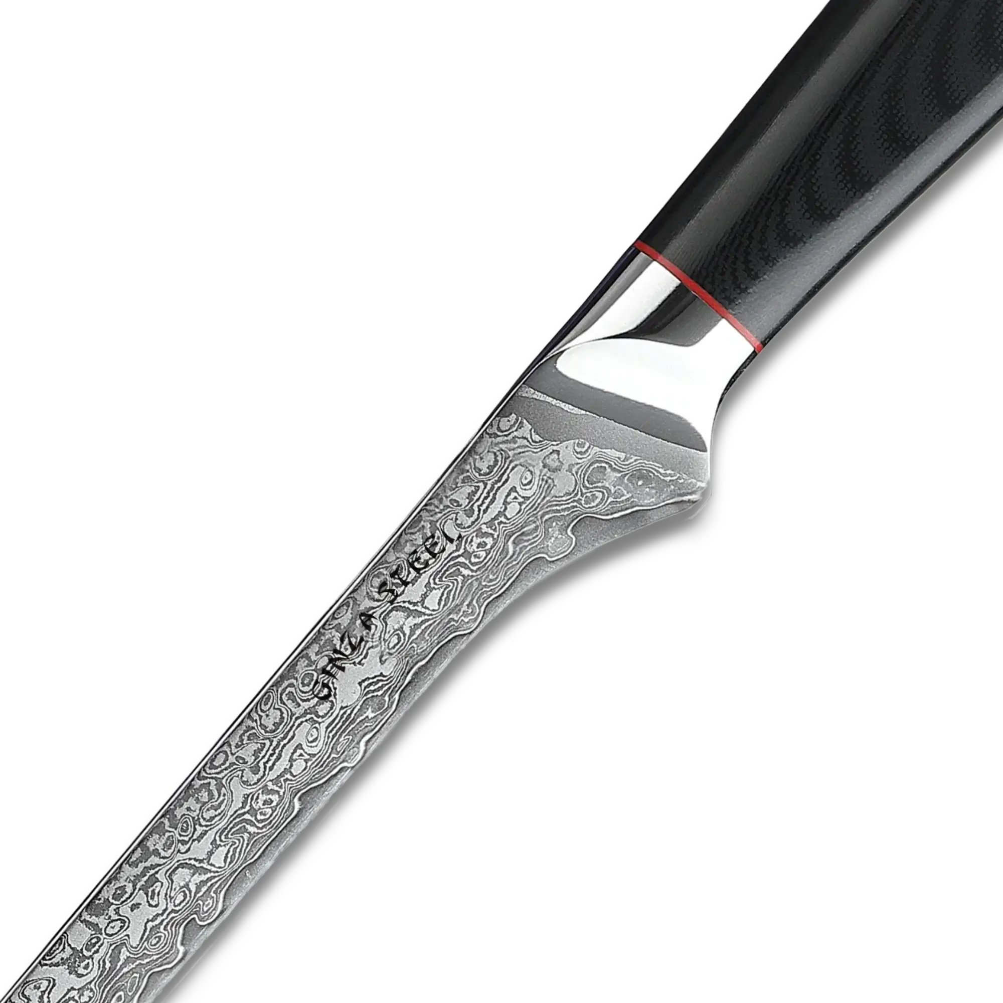 HAGAKURE 14 | Boning Knife 5.5" Damascus AUS 10 Steel - Image 2