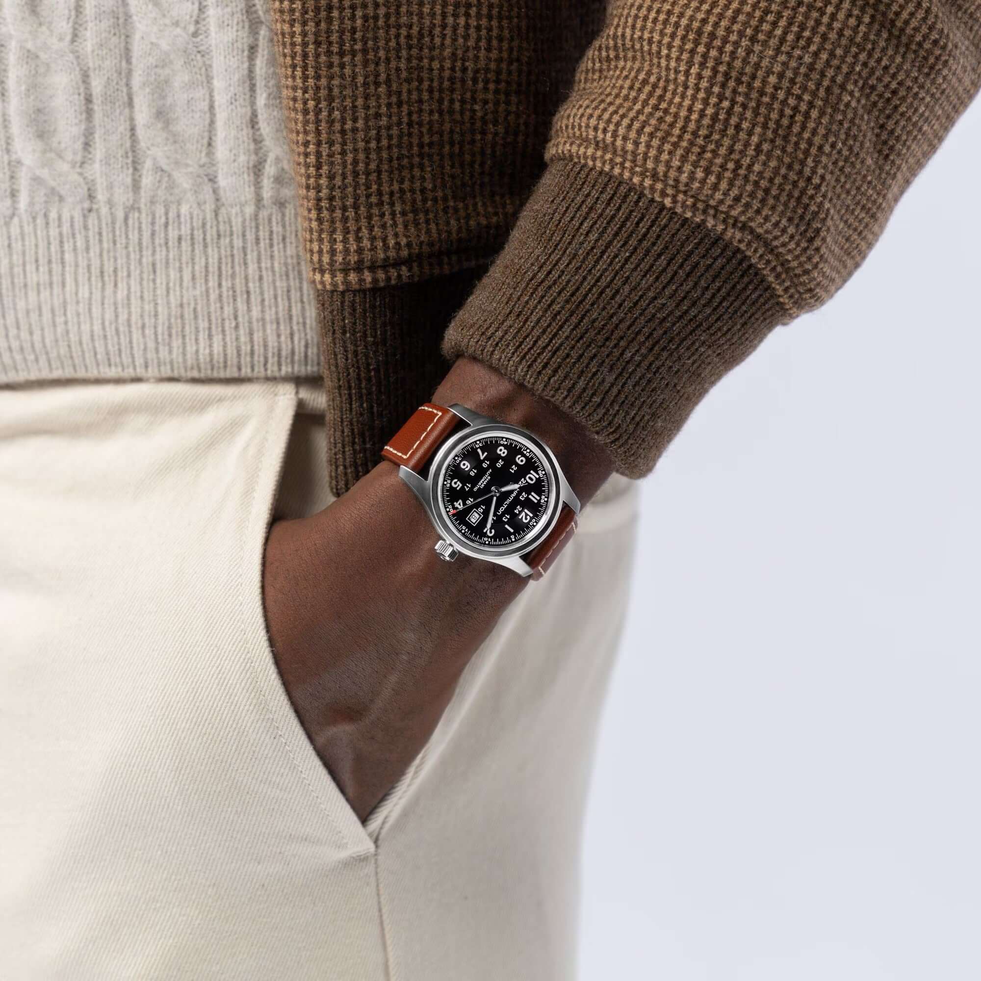 Hamilton Khaki Field Automatic Watch H70555533 - Image 5