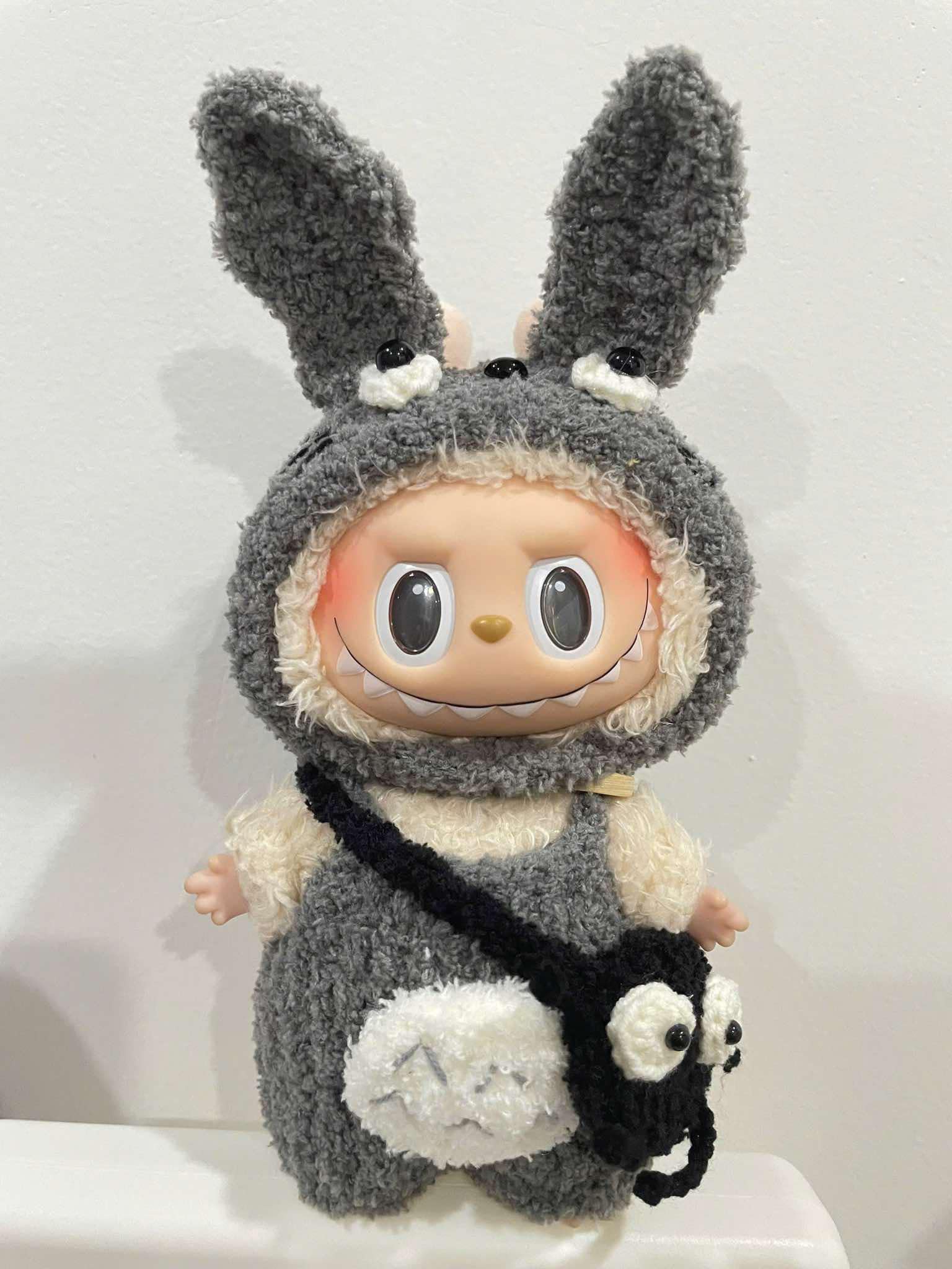 Handmade Labubu Outfit – Totoro Edition [pre oder] - Image 3