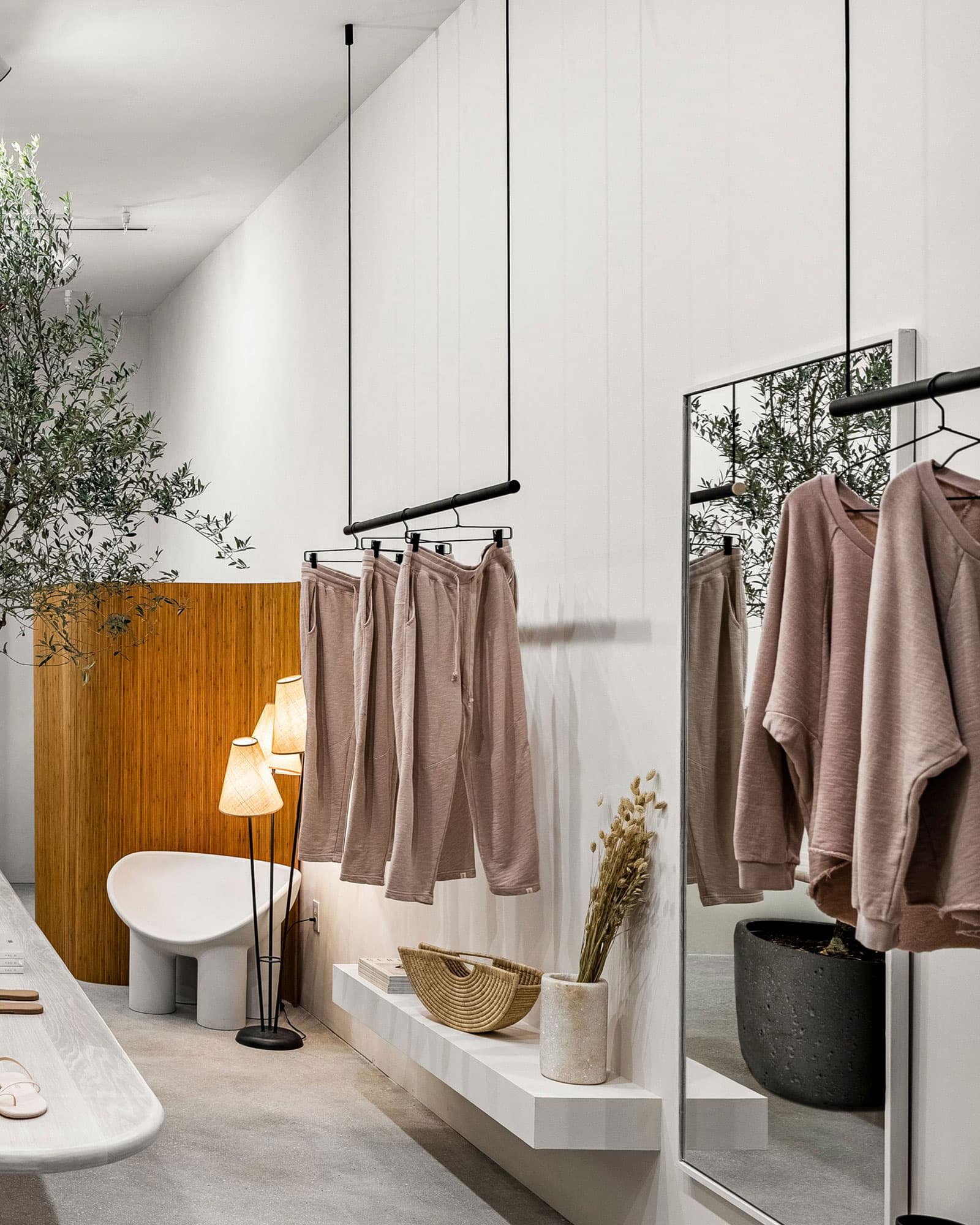 Ceiling Clothing Rack - Image 11