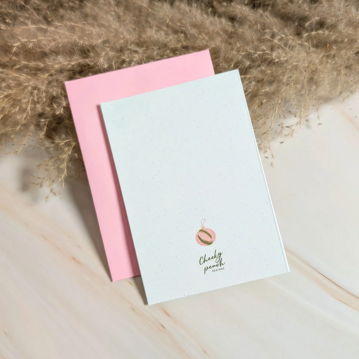 Happy Holidays Mini Ornament Card - Image 2