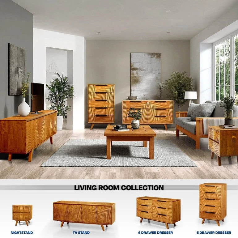 Harmony Dresser with 5 Drawers - Image 8