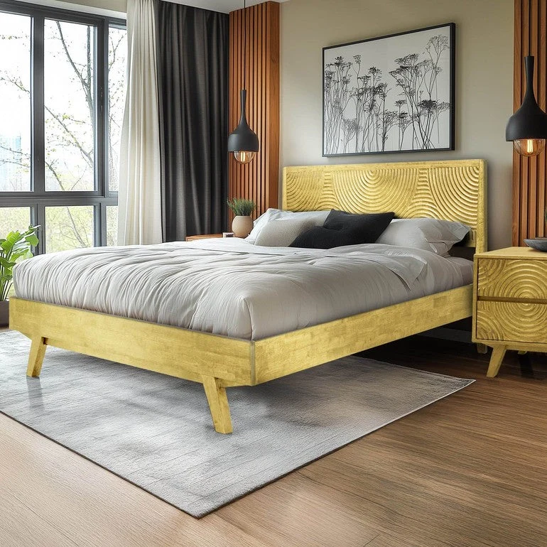 Harmony Platform Bed Frame with Headboard - Image 14