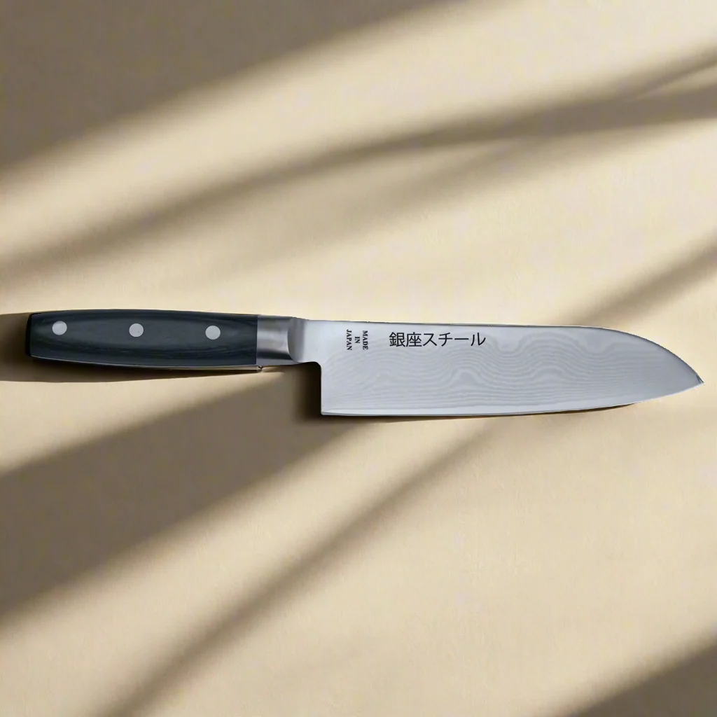 HAYAMI 180 - VG10 - 33 Layered Damascus Steel Santoku Knife 180mm - Image 3