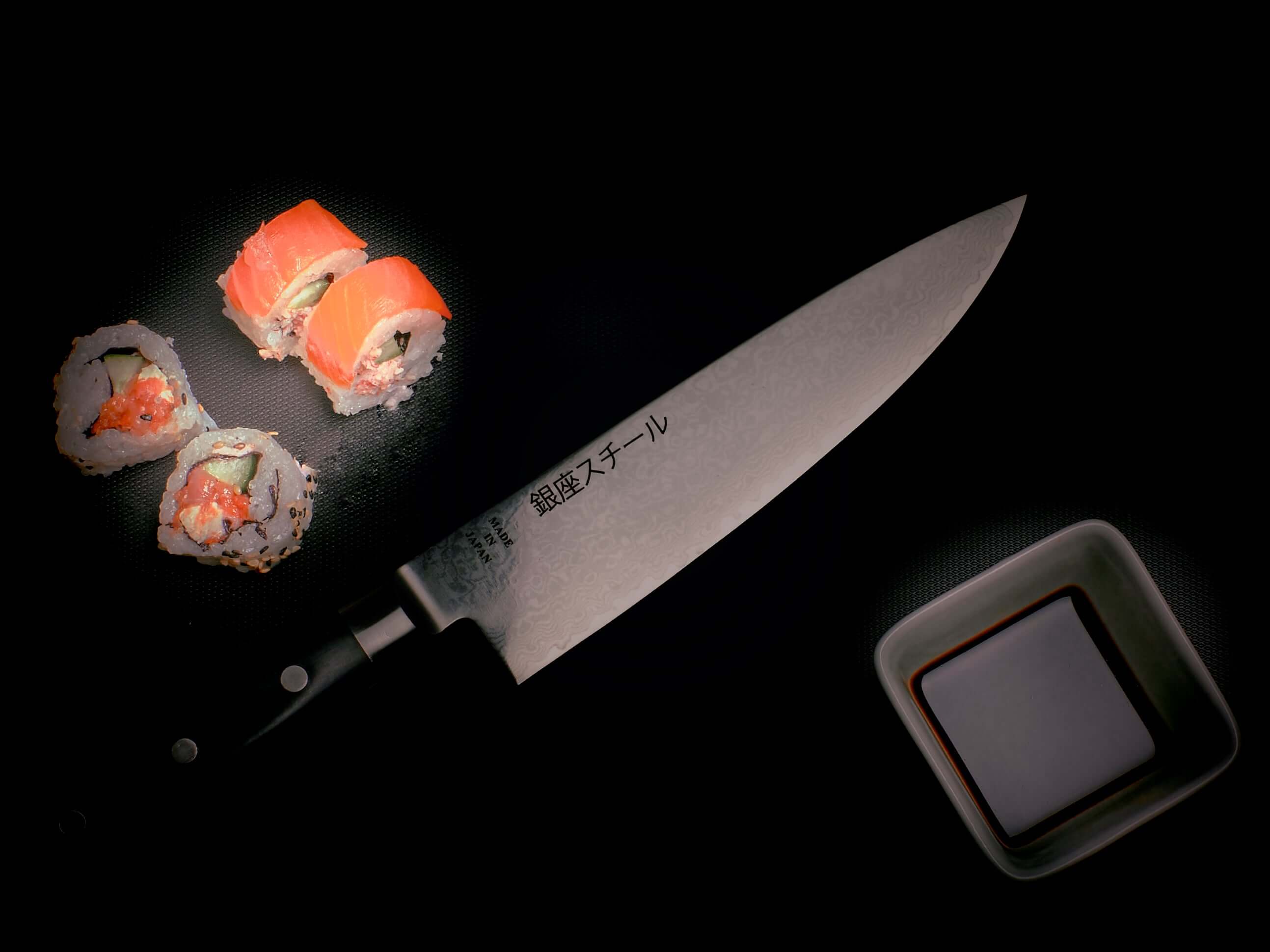 HAYAMI 200 - VG10 - 69 Layered Damascus Steel Gyuto/Chef Knife 200mm - Image 9