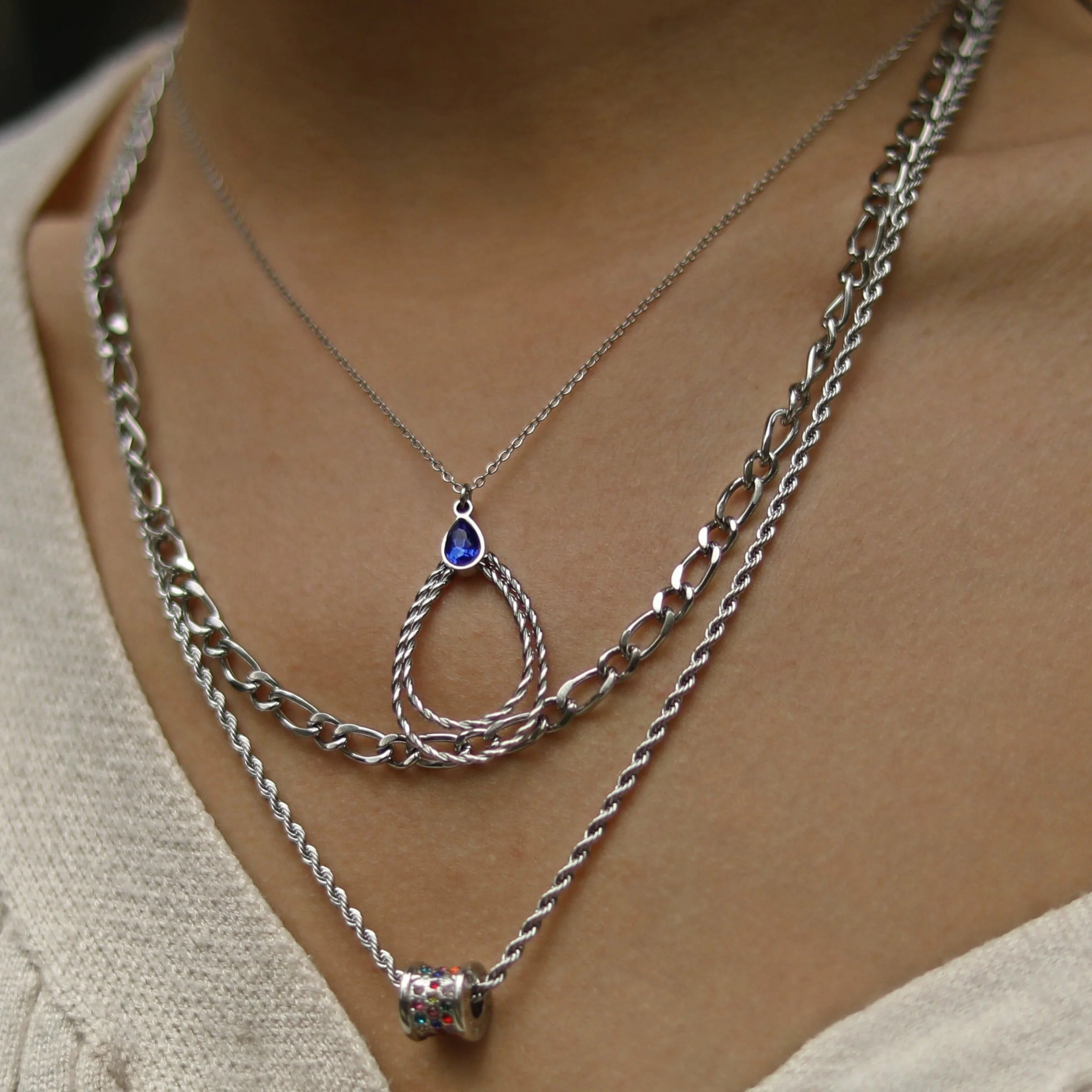 HAYDEN Silver Necklace - Image 8