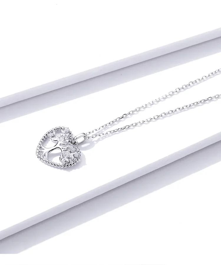 Heart of Nature Sterling Silver Tree of Life Pendant Necklace - Image 9