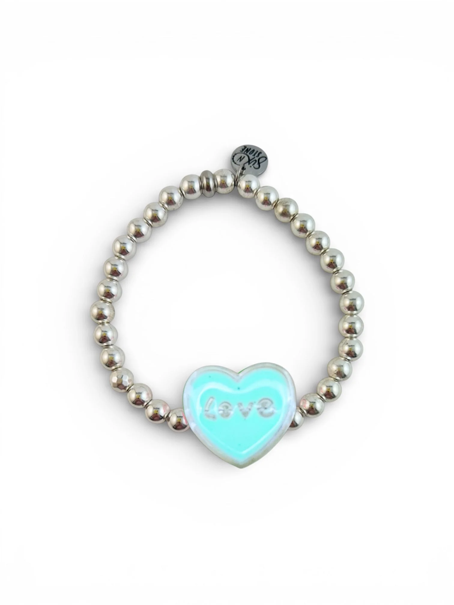 Sweetheart Hematite Bracelets - Mom and Mini - Image 4