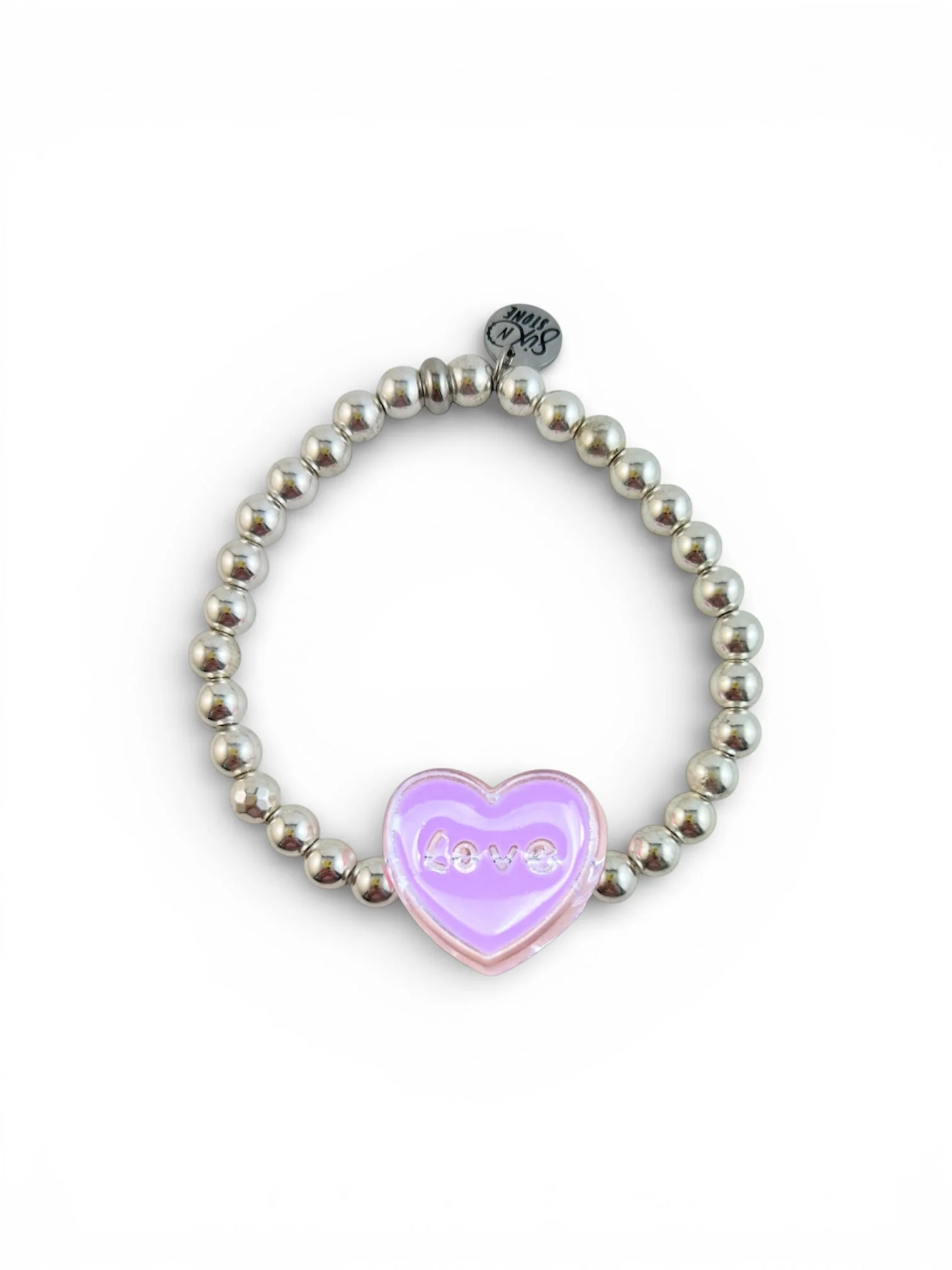 Sweetheart Hematite Bracelets - Mom and Mini - Image 7