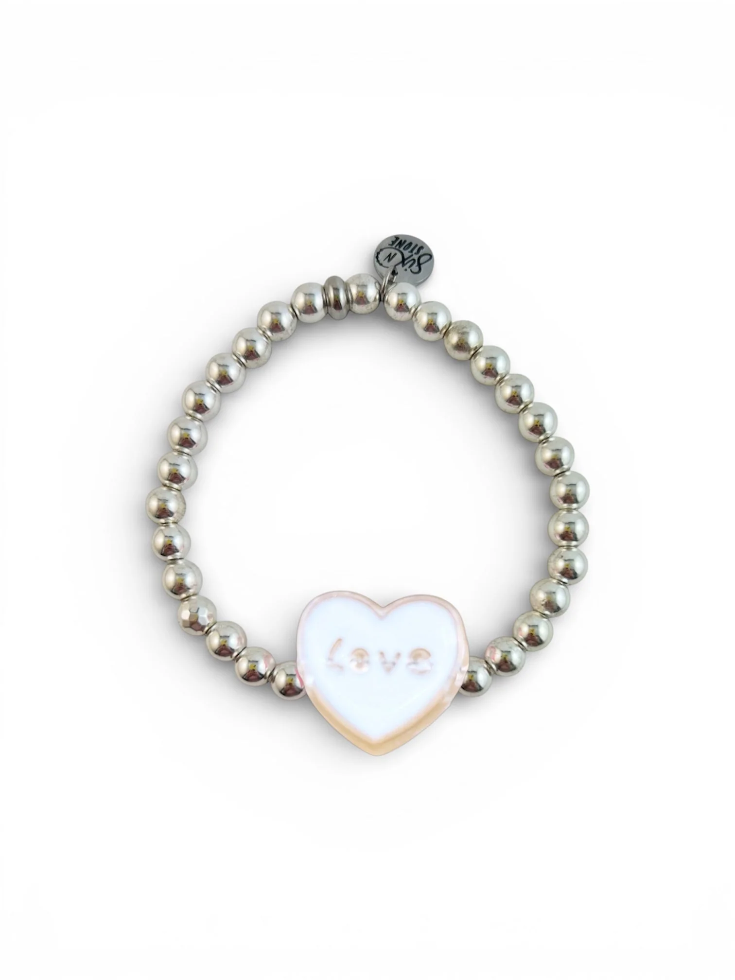 Sweetheart Hematite Bracelets - Mom and Mini - Image 8
