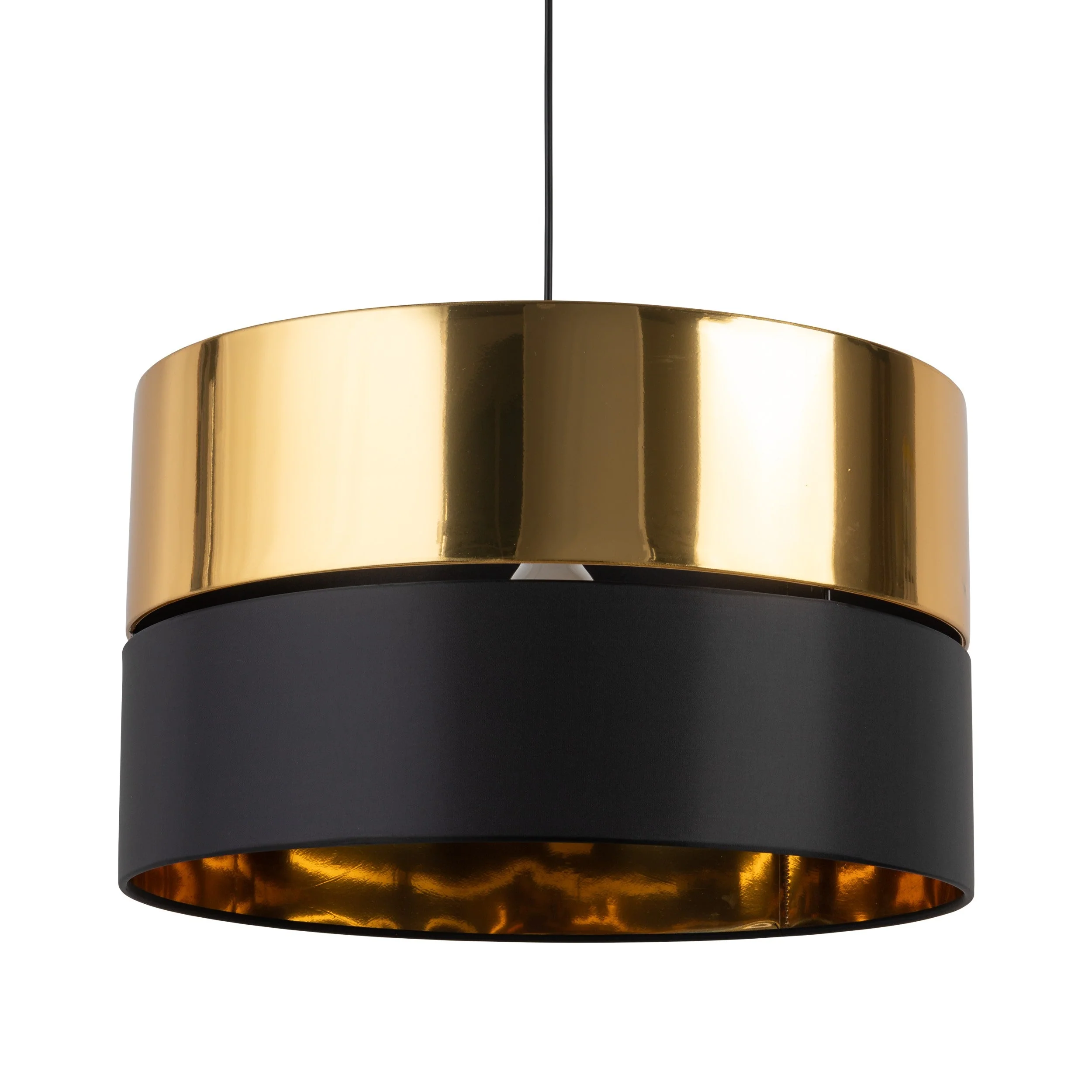 HILTON Black & Gold Pendant Ceiling Light Fixture for Kitchen Island, Dining Room & Living Room – Modern Luxury Lighting - Image 3