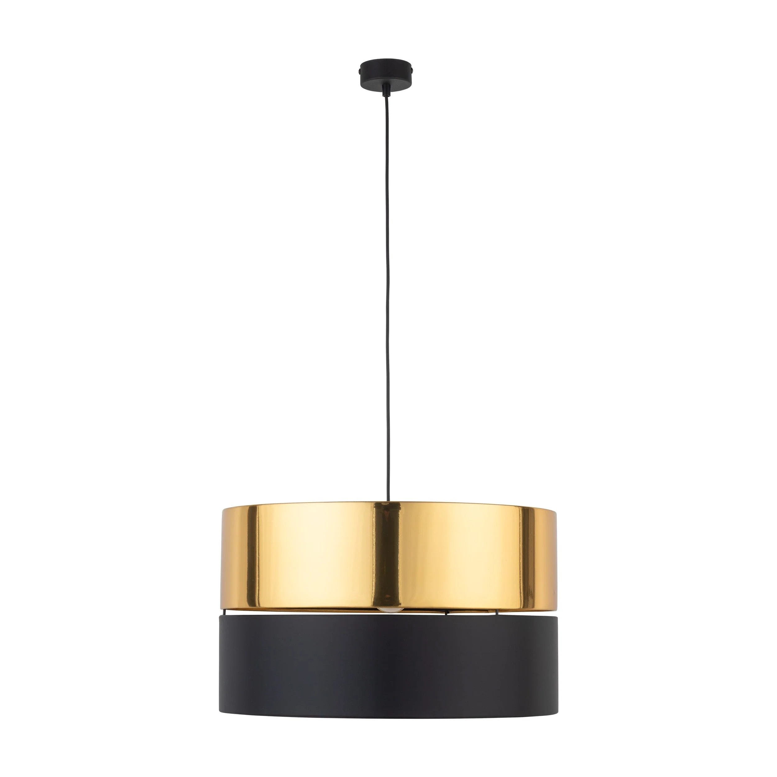 HILTON Black & Gold Pendant Ceiling Light Fixture for Kitchen Island, Dining Room & Living Room – Modern Luxury Lighting - Image 4