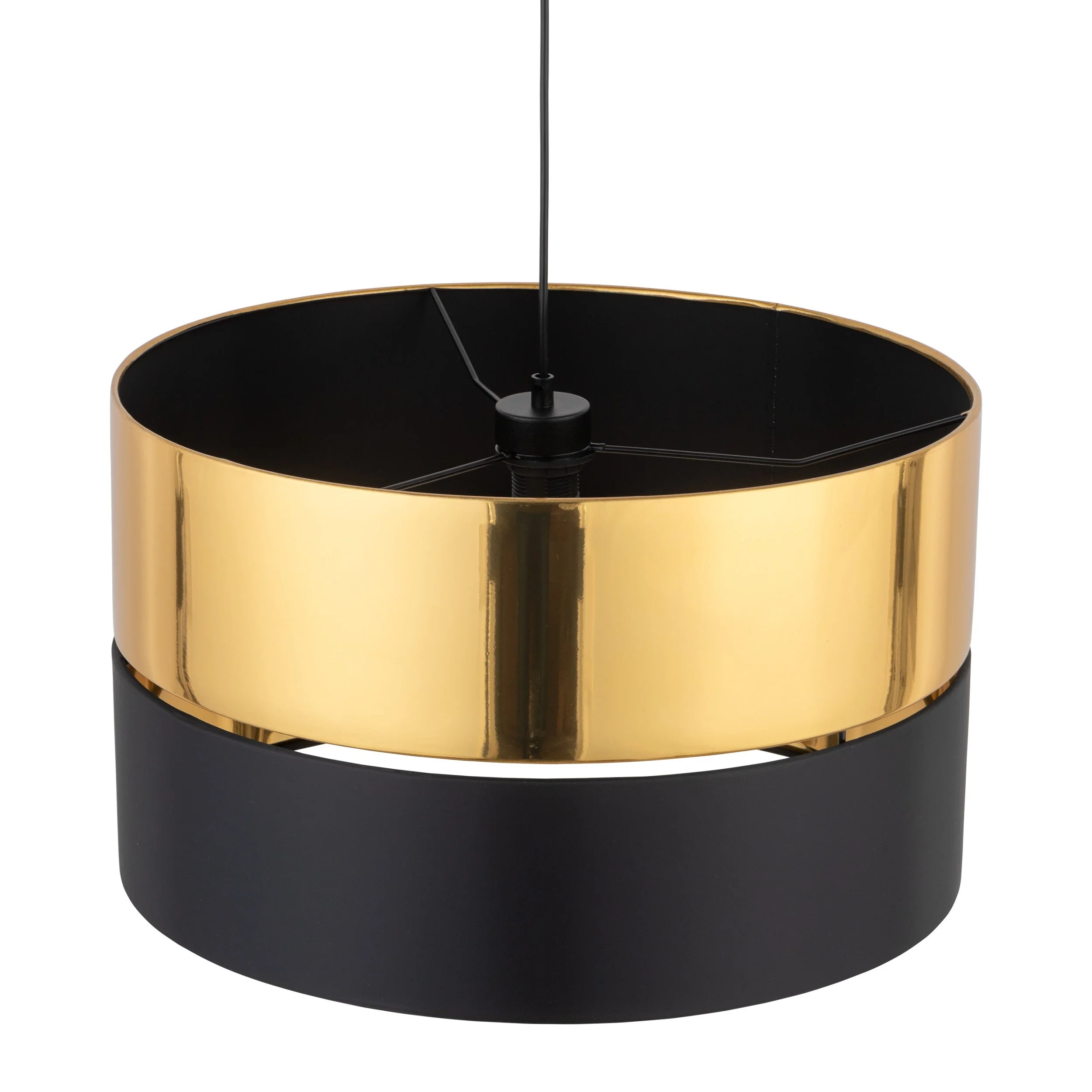 HILTON Black & Gold Pendant Ceiling Light Fixture for Kitchen Island, Dining Room & Living Room – Modern Luxury Lighting - Image 5