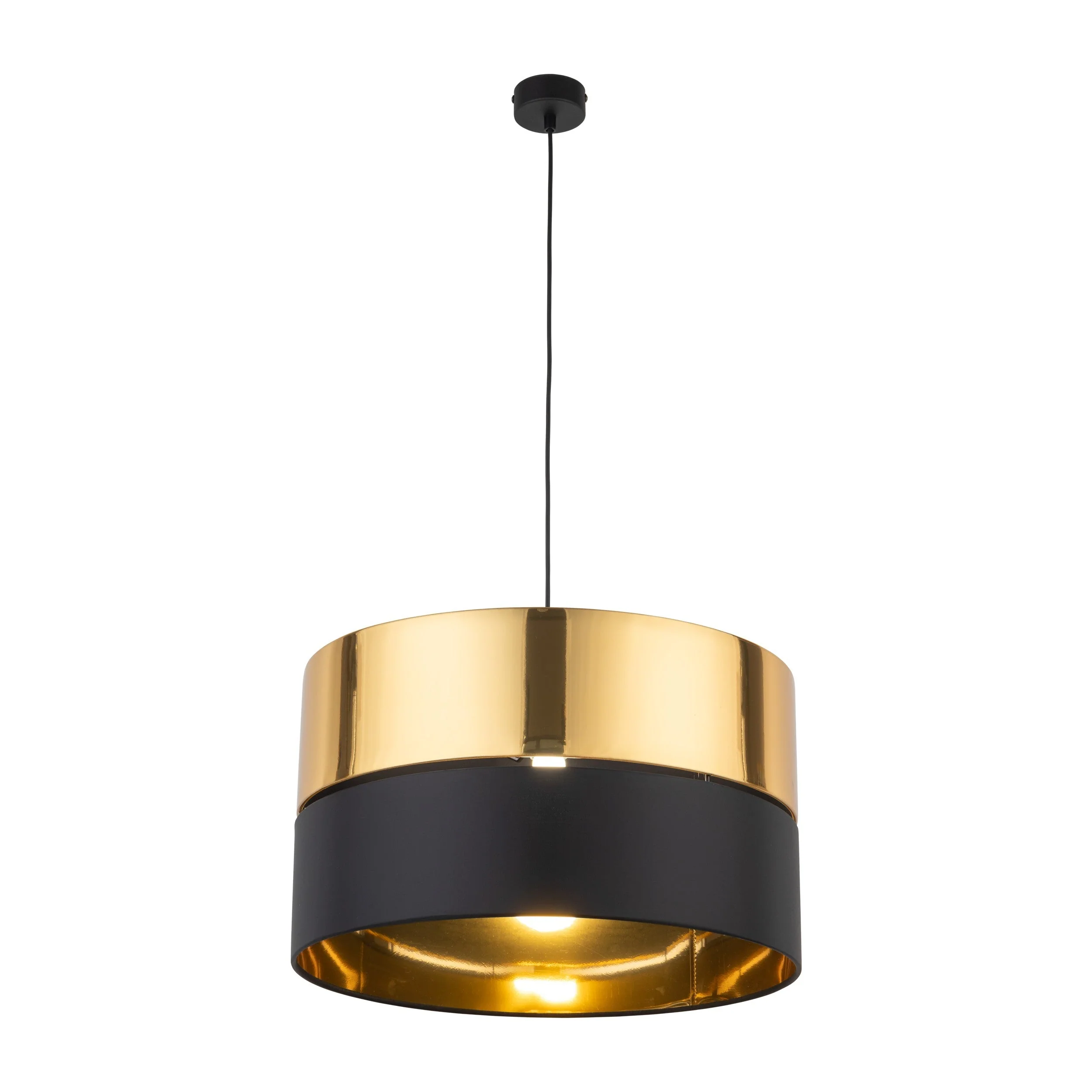HILTON Black & Gold Pendant Ceiling Light Fixture for Kitchen Island, Dining Room & Living Room – Modern Luxury Lighting - Image 6