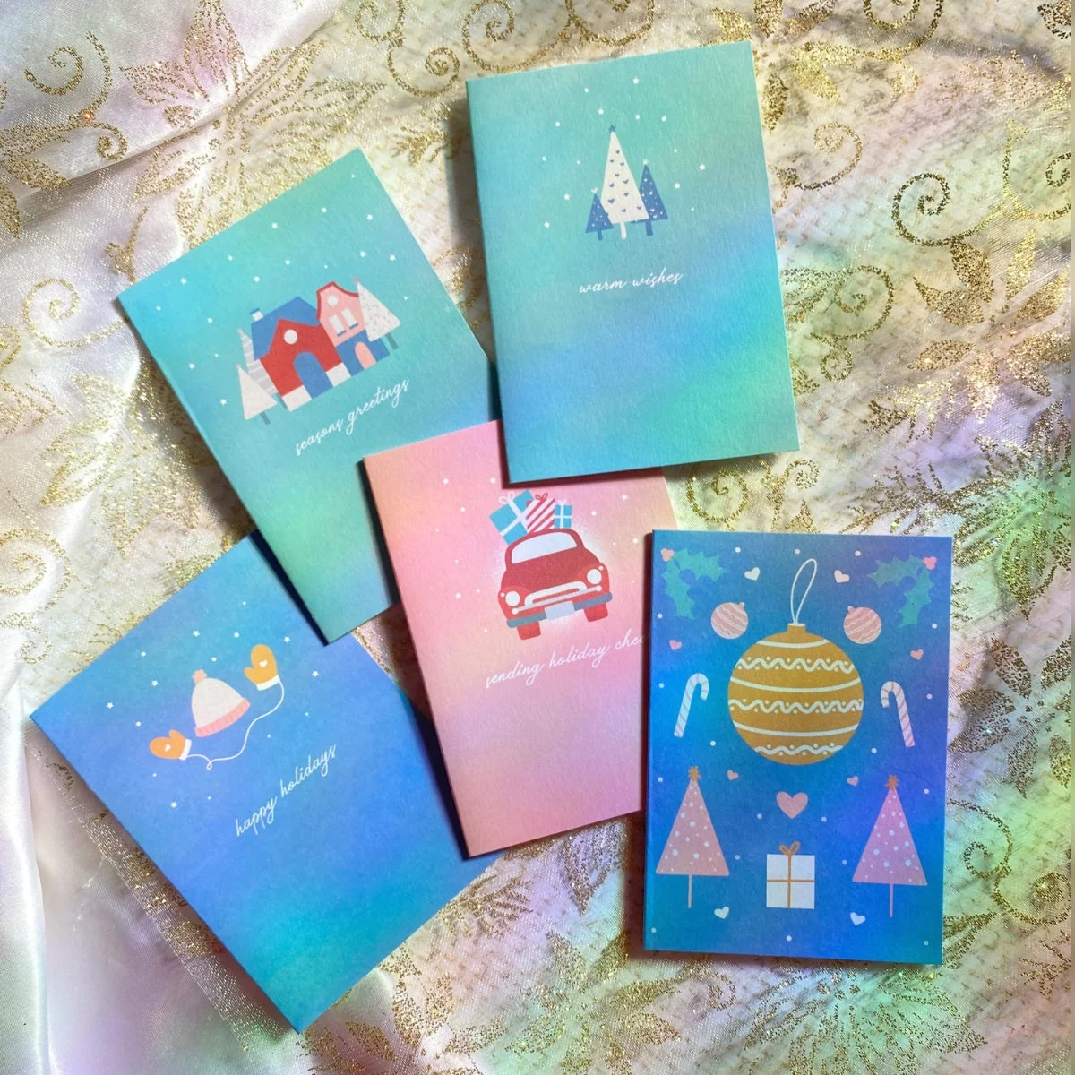Holiday Cheer Mini Greeting Card - Image 3