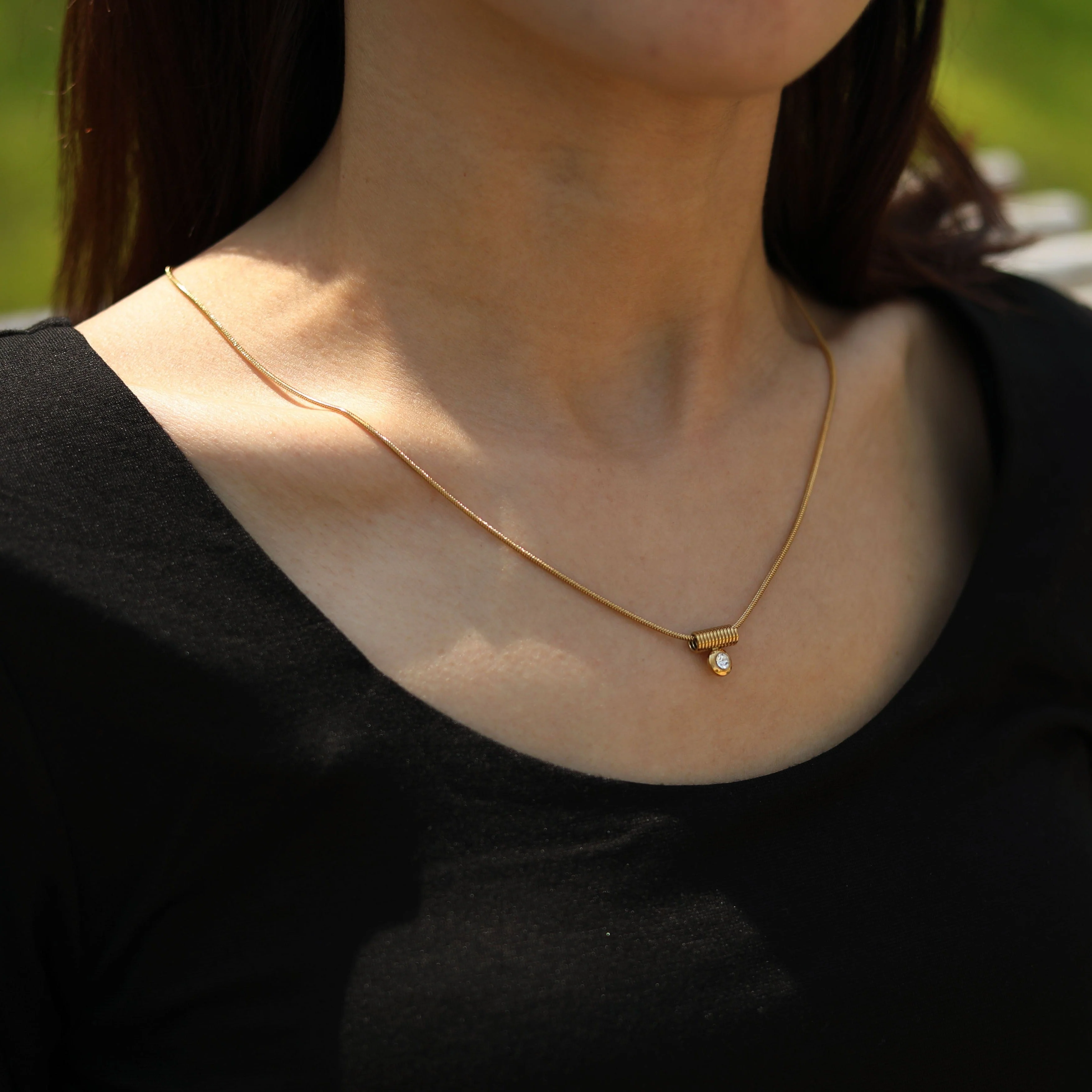 HOLLIS Gold Necklace - Image 3