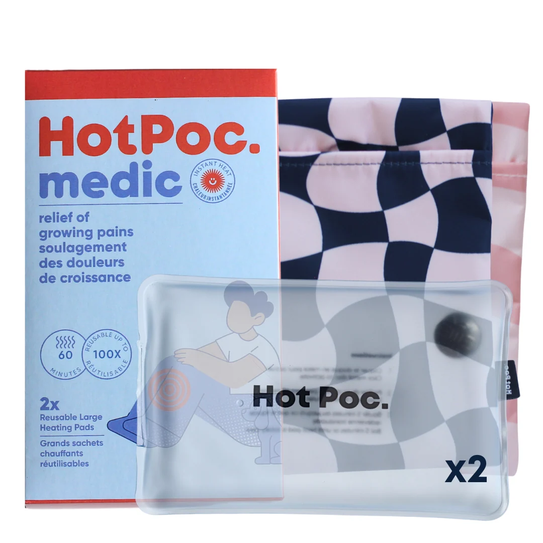 HotPoc medic Reusable Heat Pack for Kids — 2-Pack with Pouches - Image 3